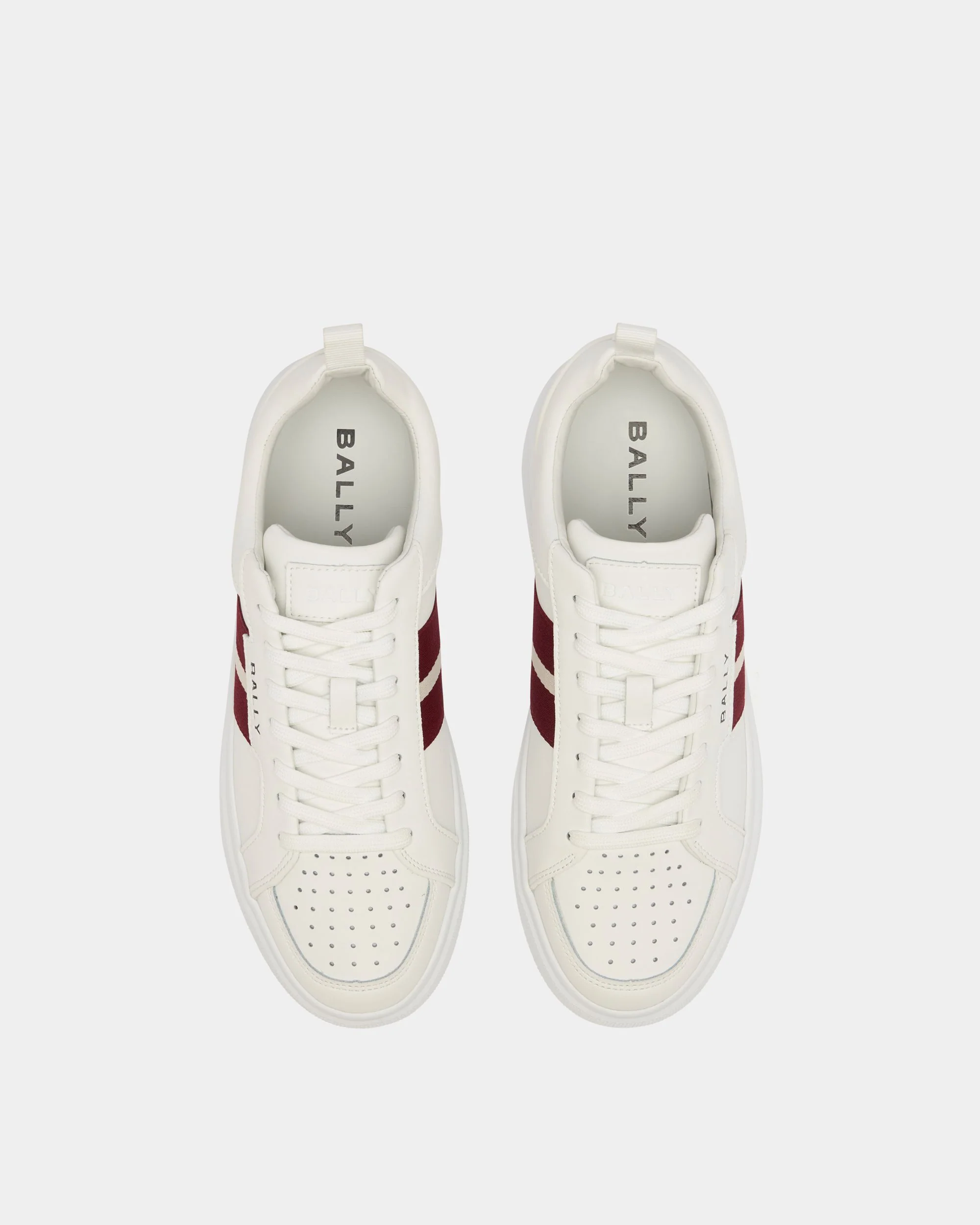 Blayze Sneaker in White Leather - Image 4