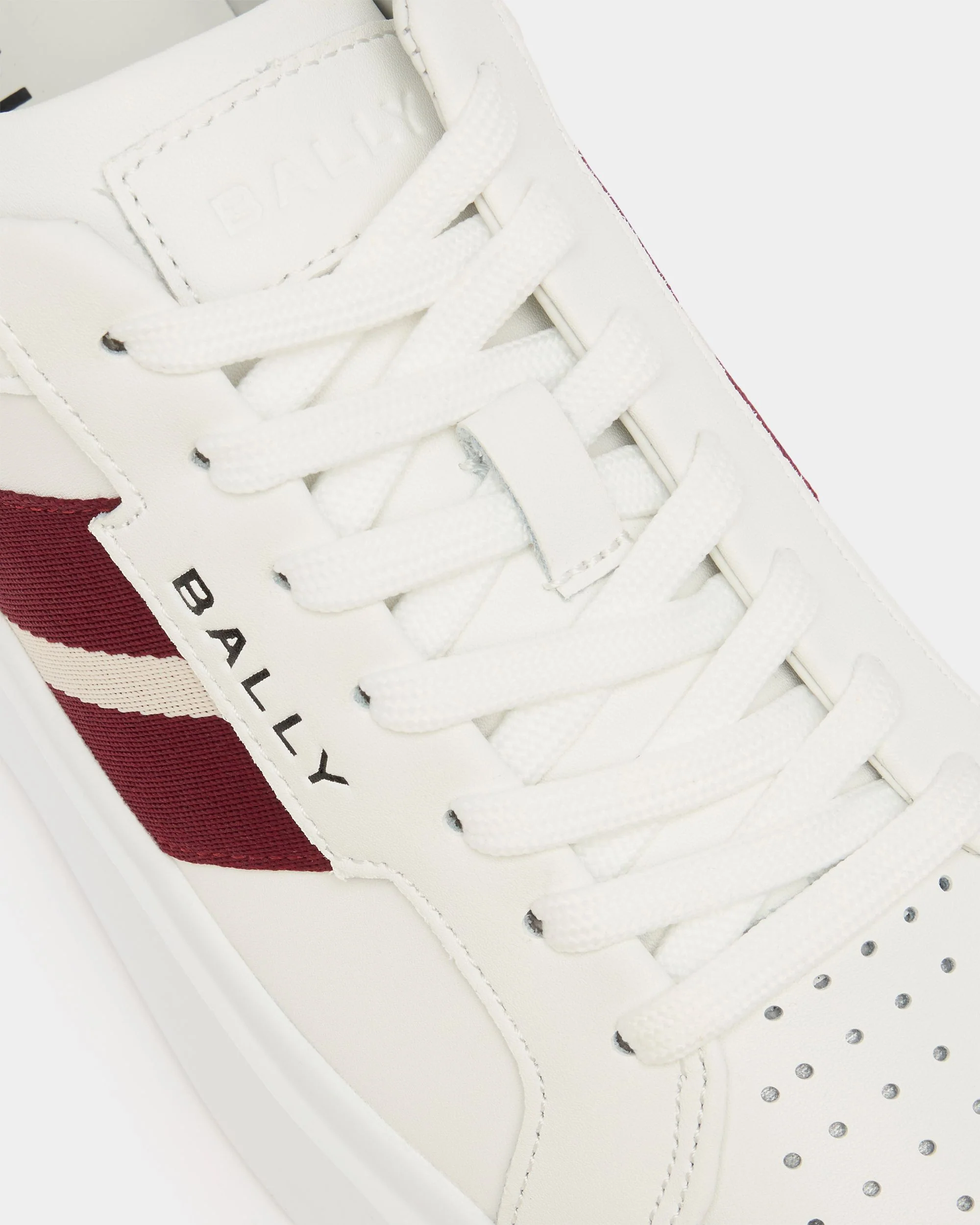 Blayze Sneaker in White Leather - Image 5