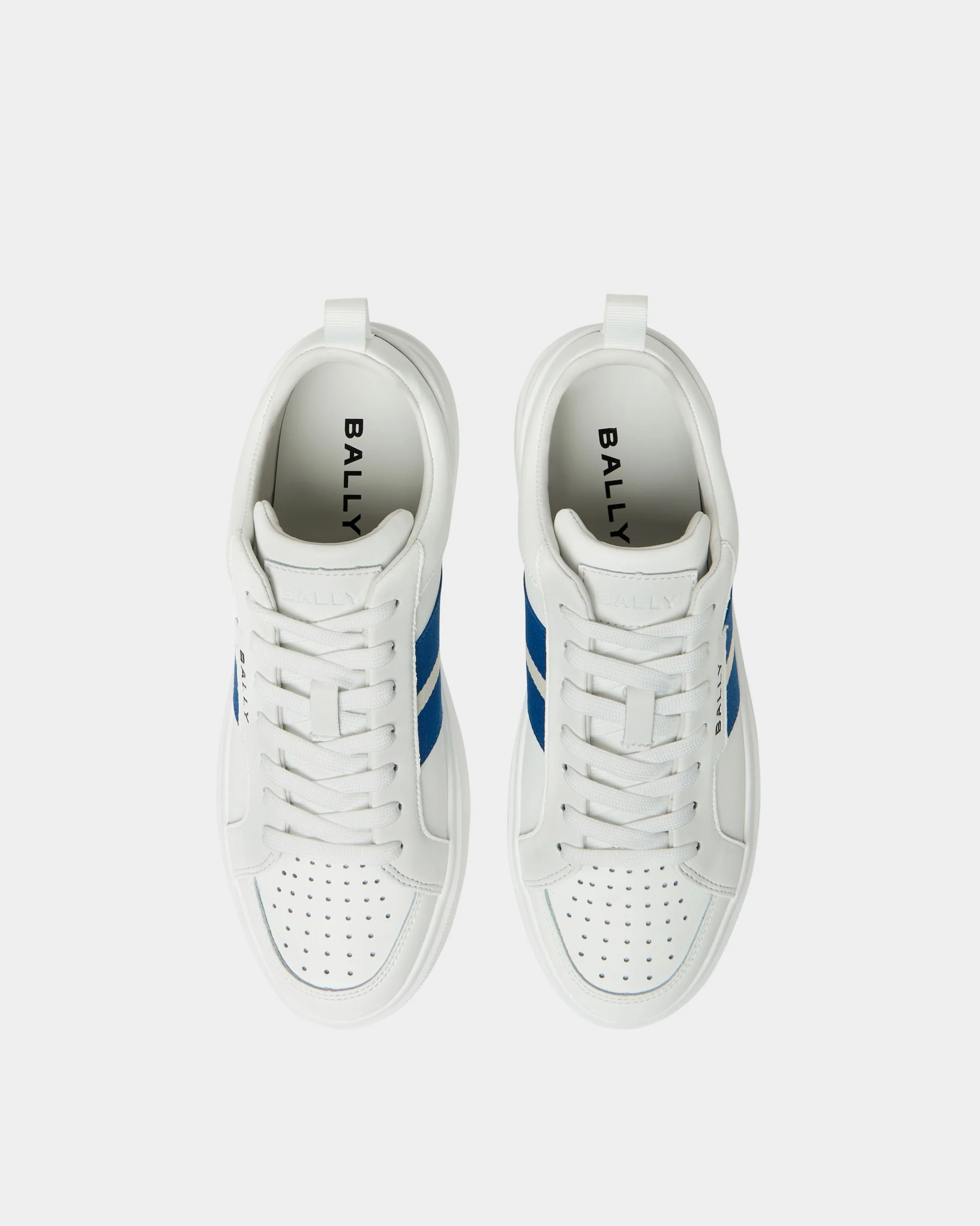Blayze Sneaker In White Leather - Image 4