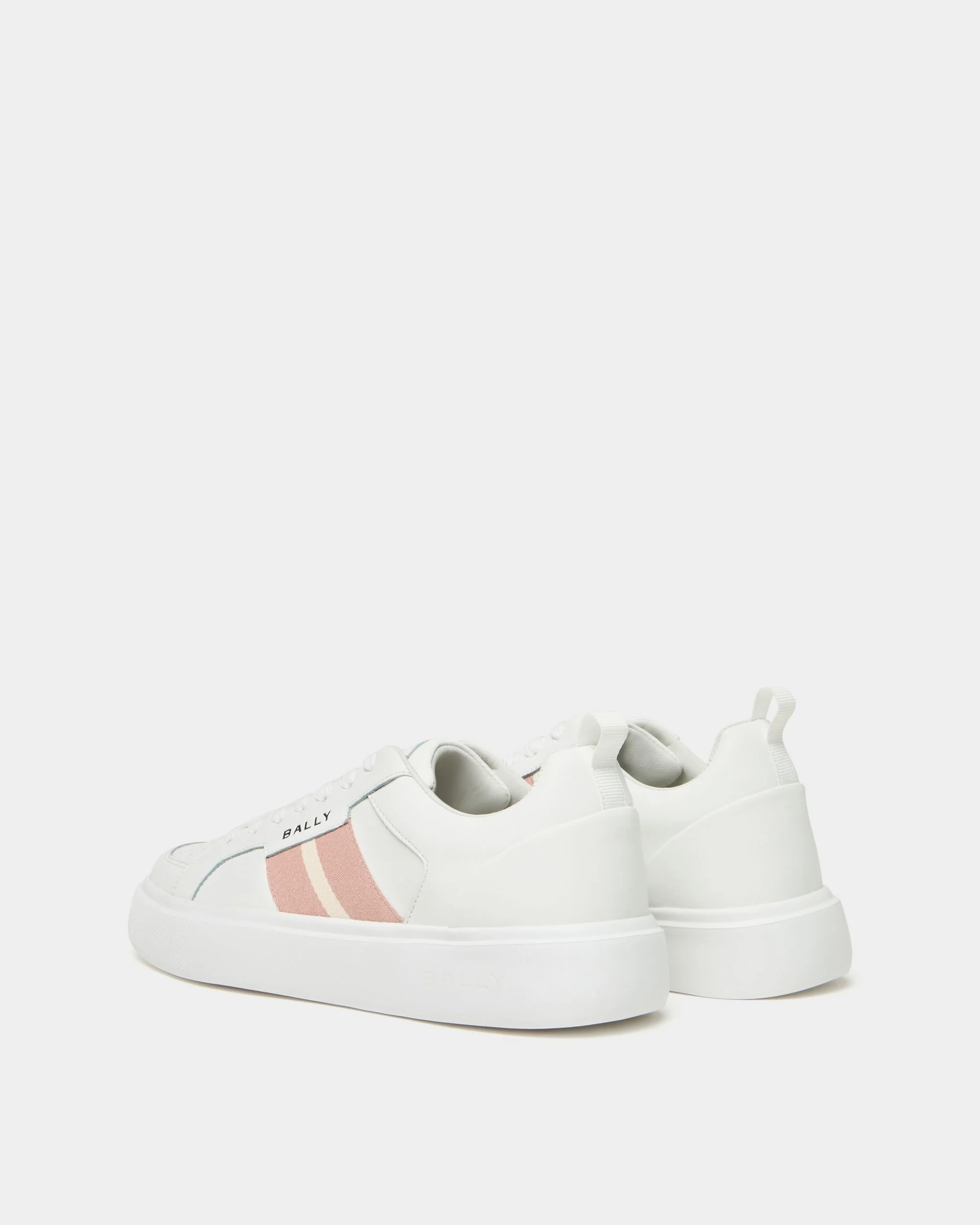 Blayze Sneaker In White Leather - Image 3