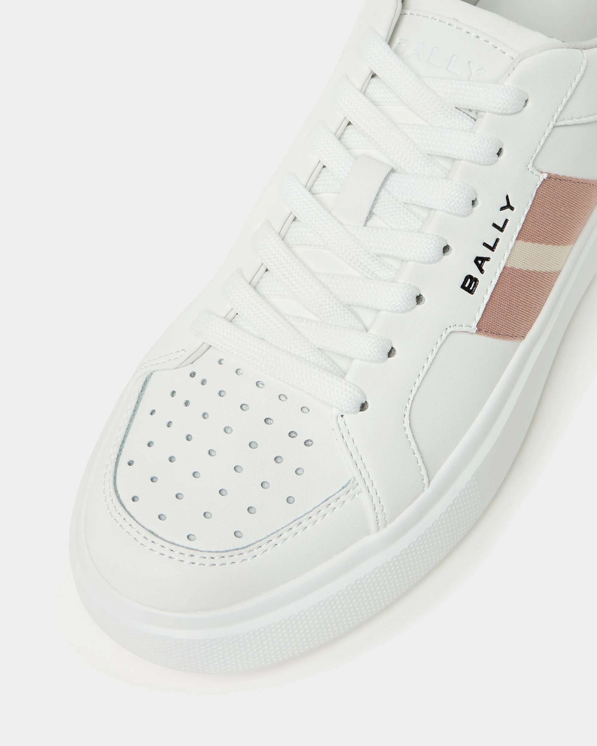 Blayze Sneaker In White Leather - Image 5