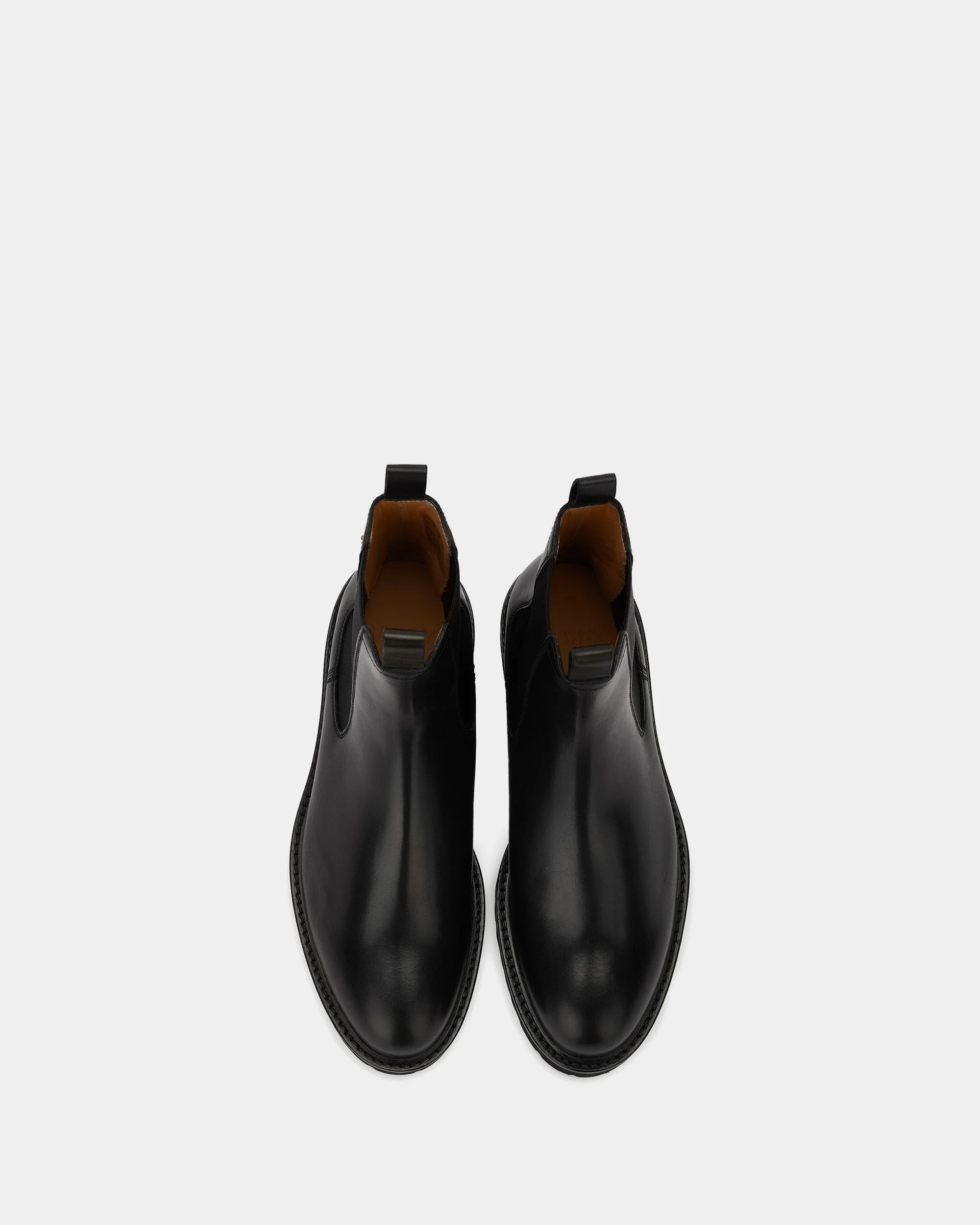 Bootie in Black Leather - Image 5