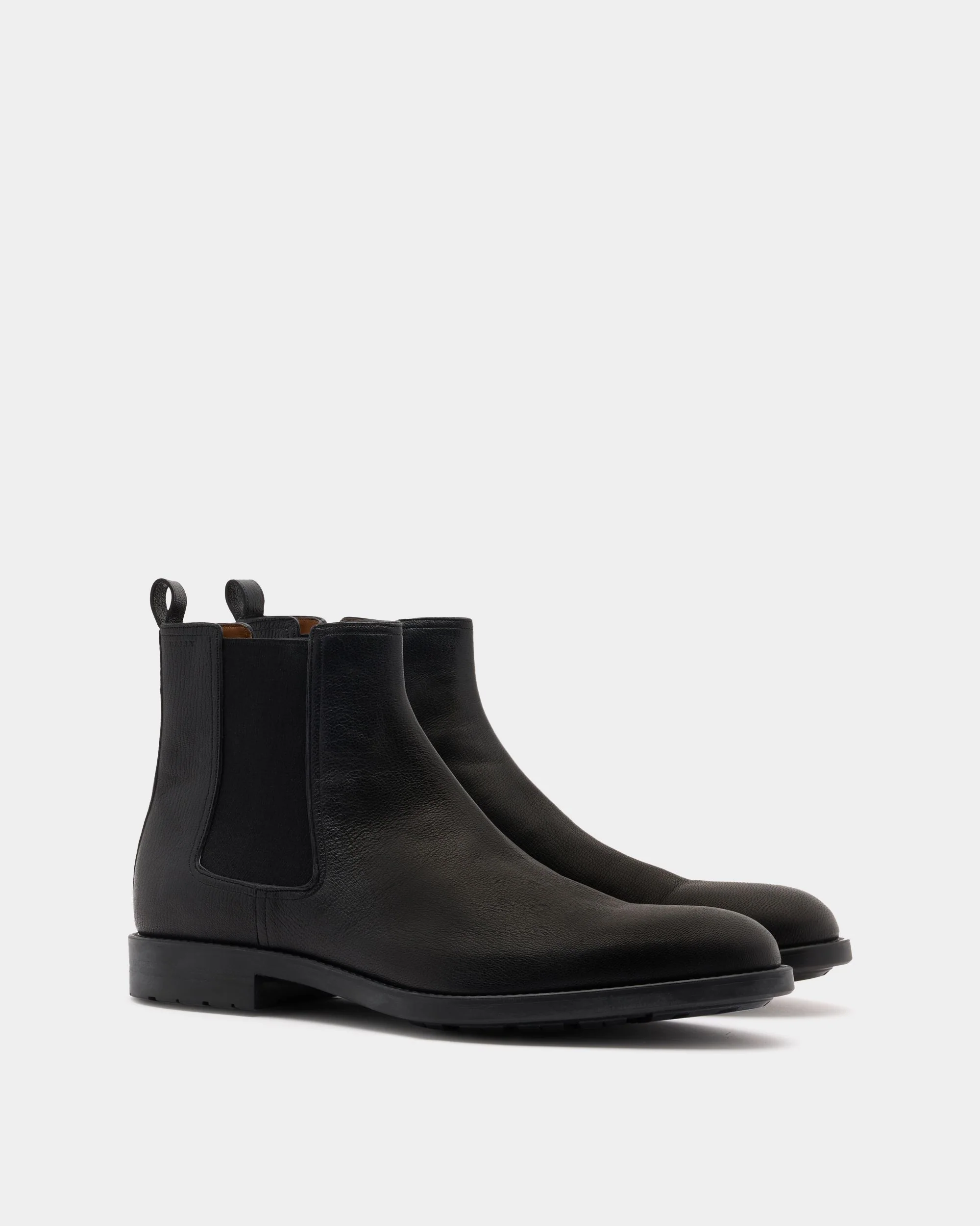 Boots In Black Leather - Image 3