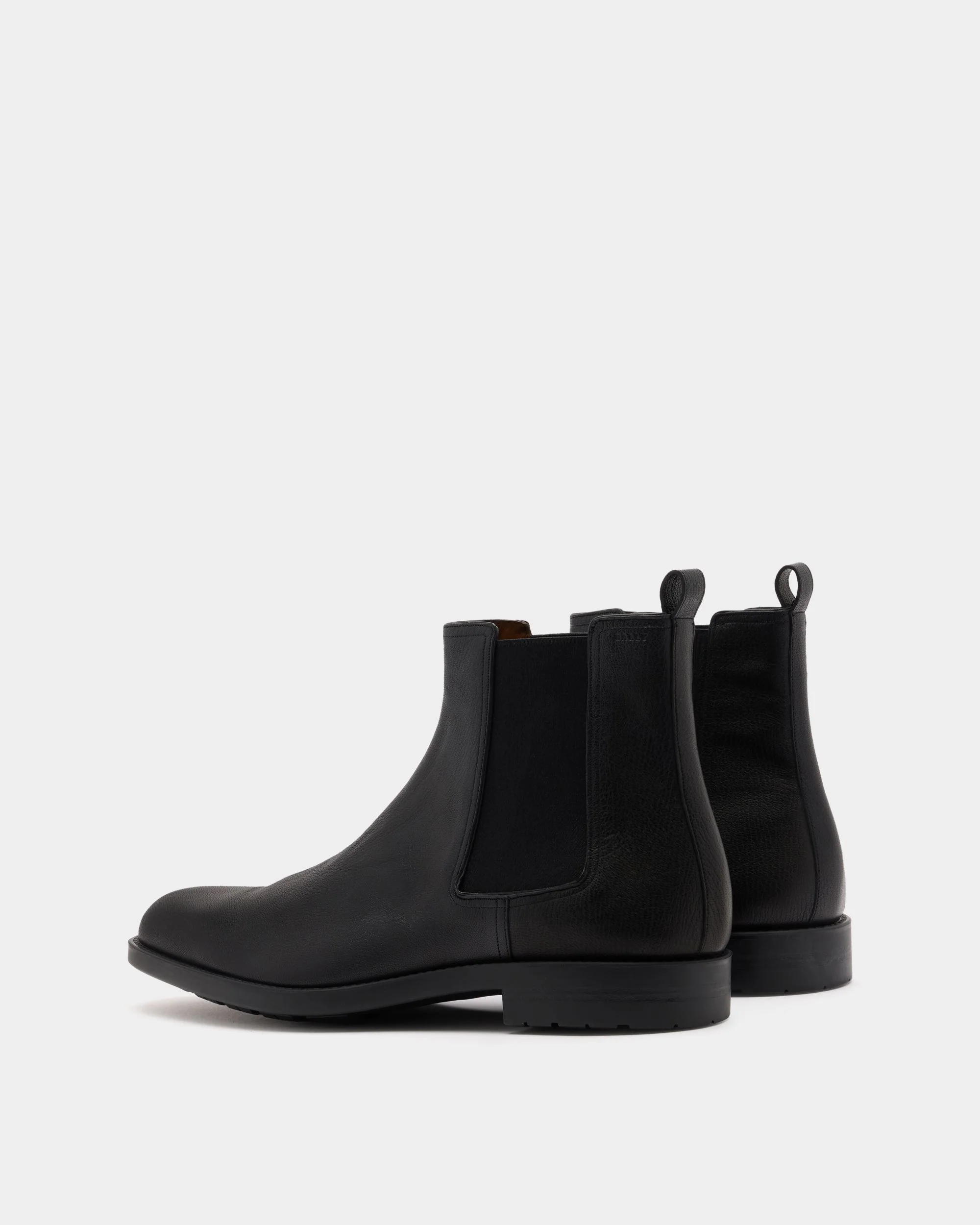 Boots In Black Leather - Image 4