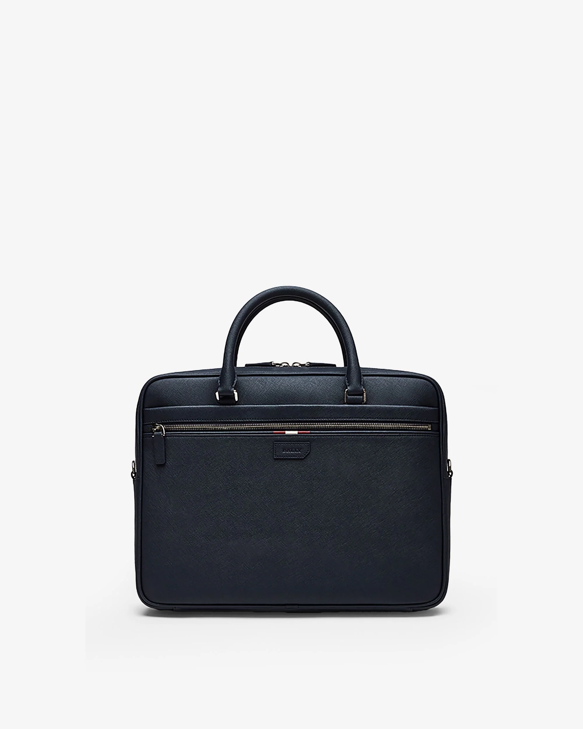 Briefcase in Blue Leather