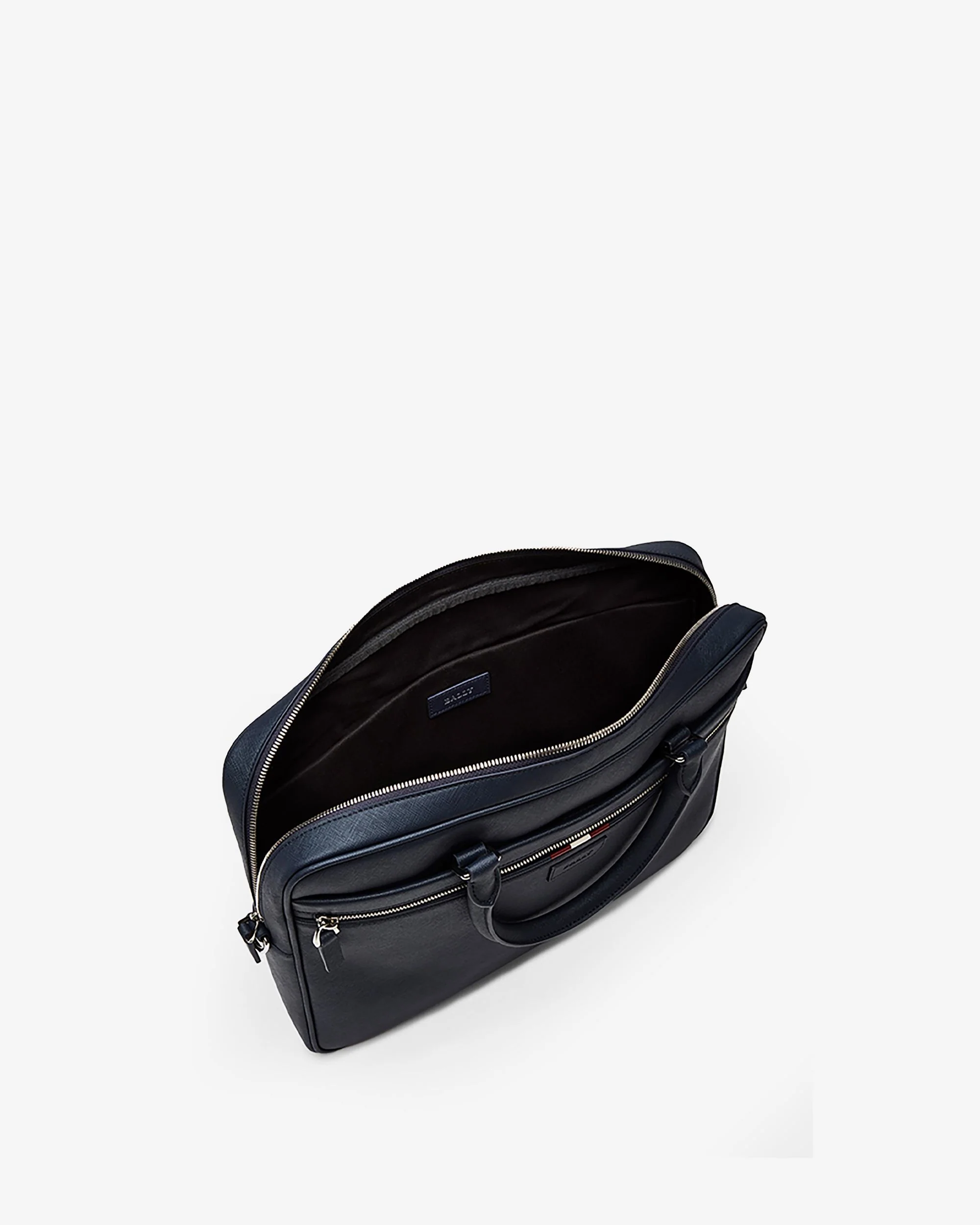 Briefcase in Blue Leather - Image 3