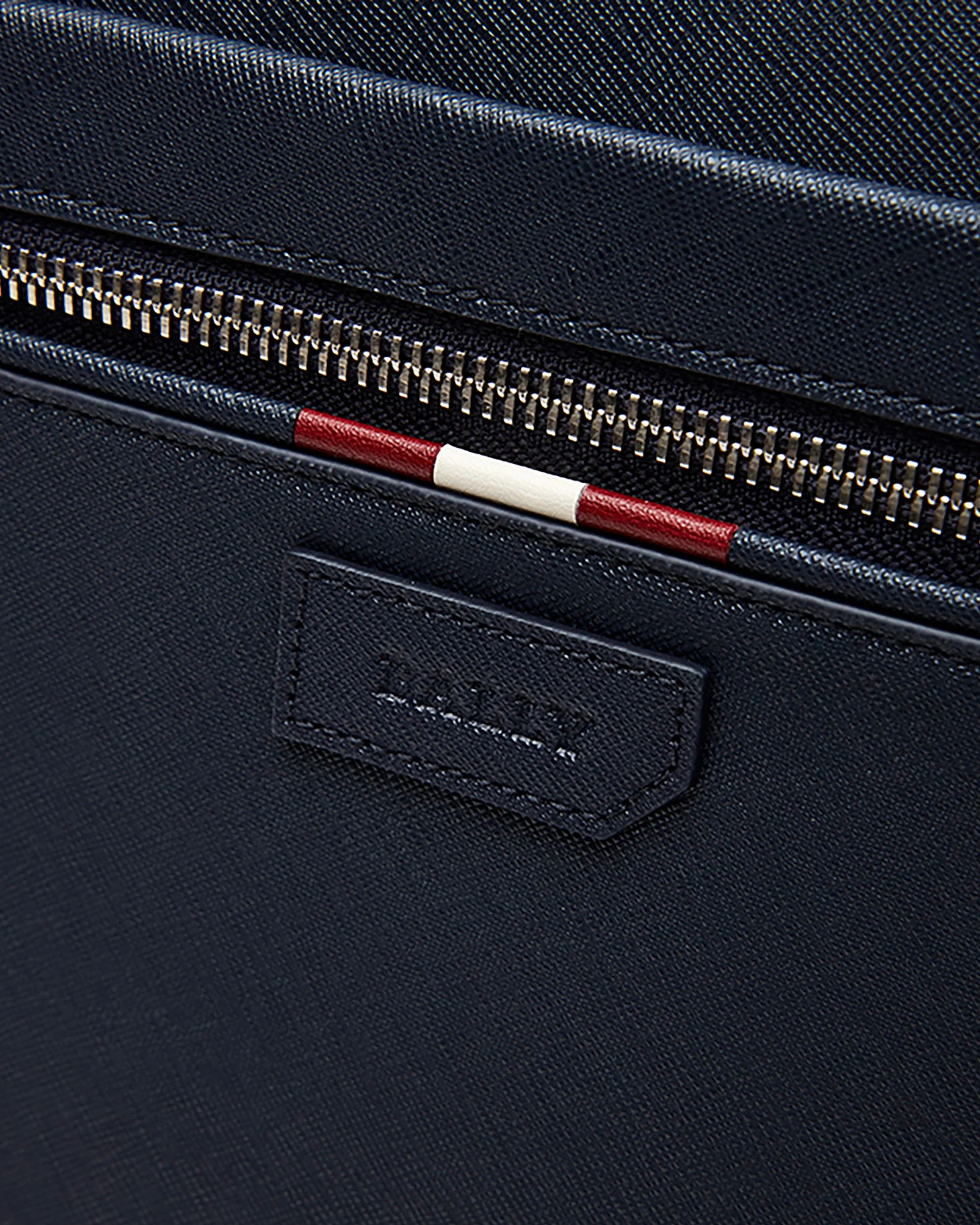 Briefcase in Blue Leather - Image 4