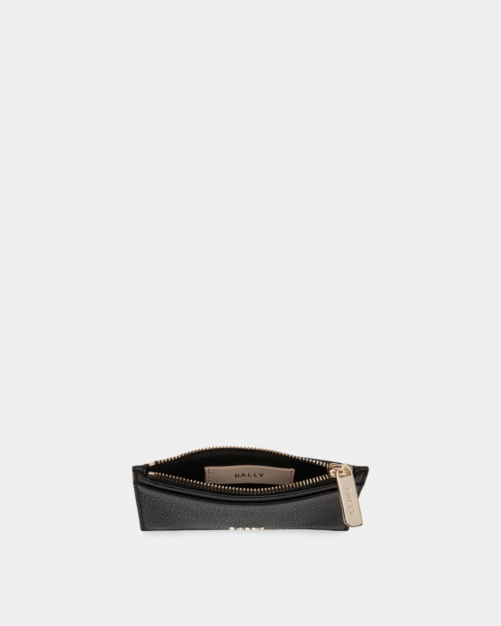 Business Card Holder in Black Leather - Image 3