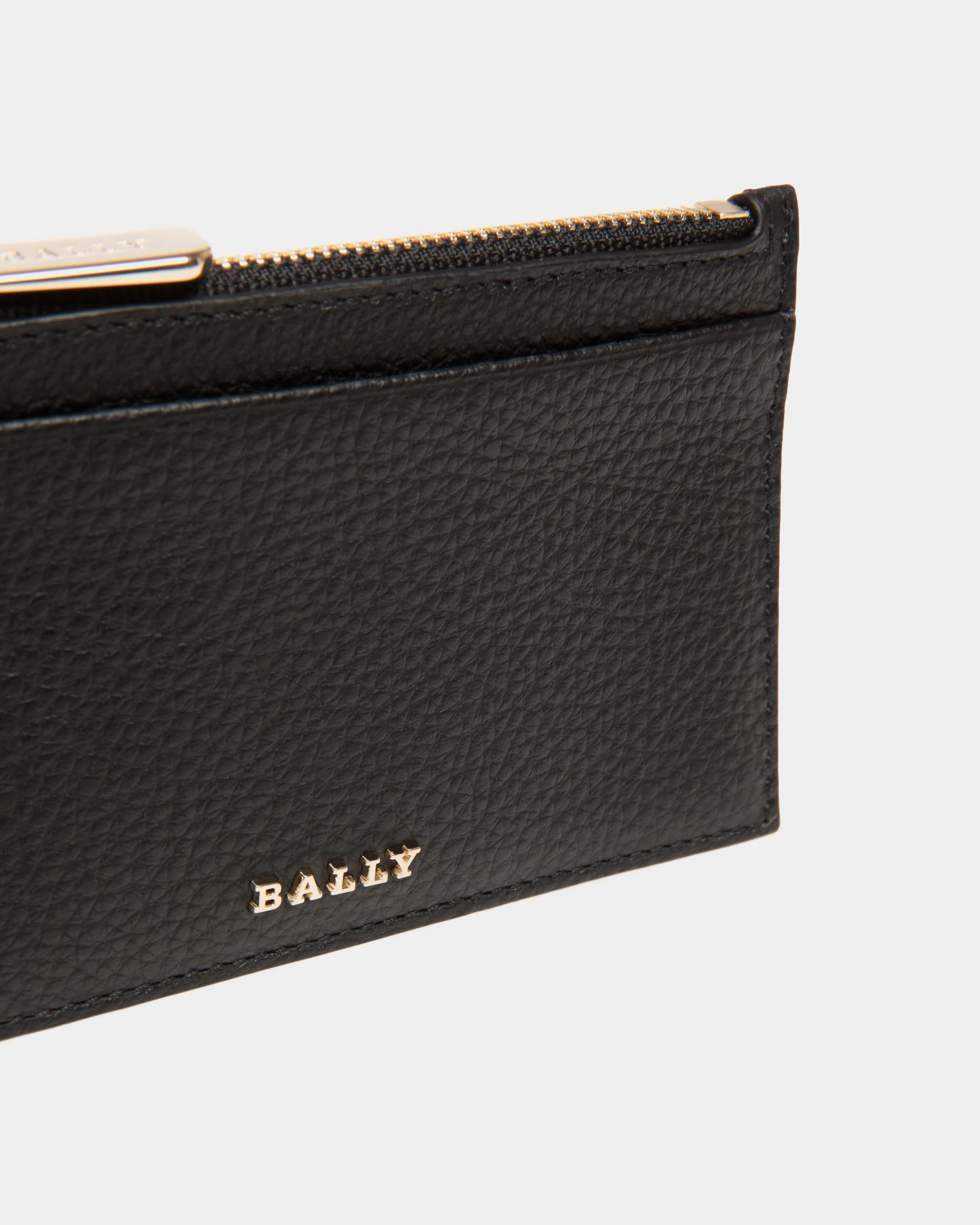 Business Card Holder in Black Leather - Image 4