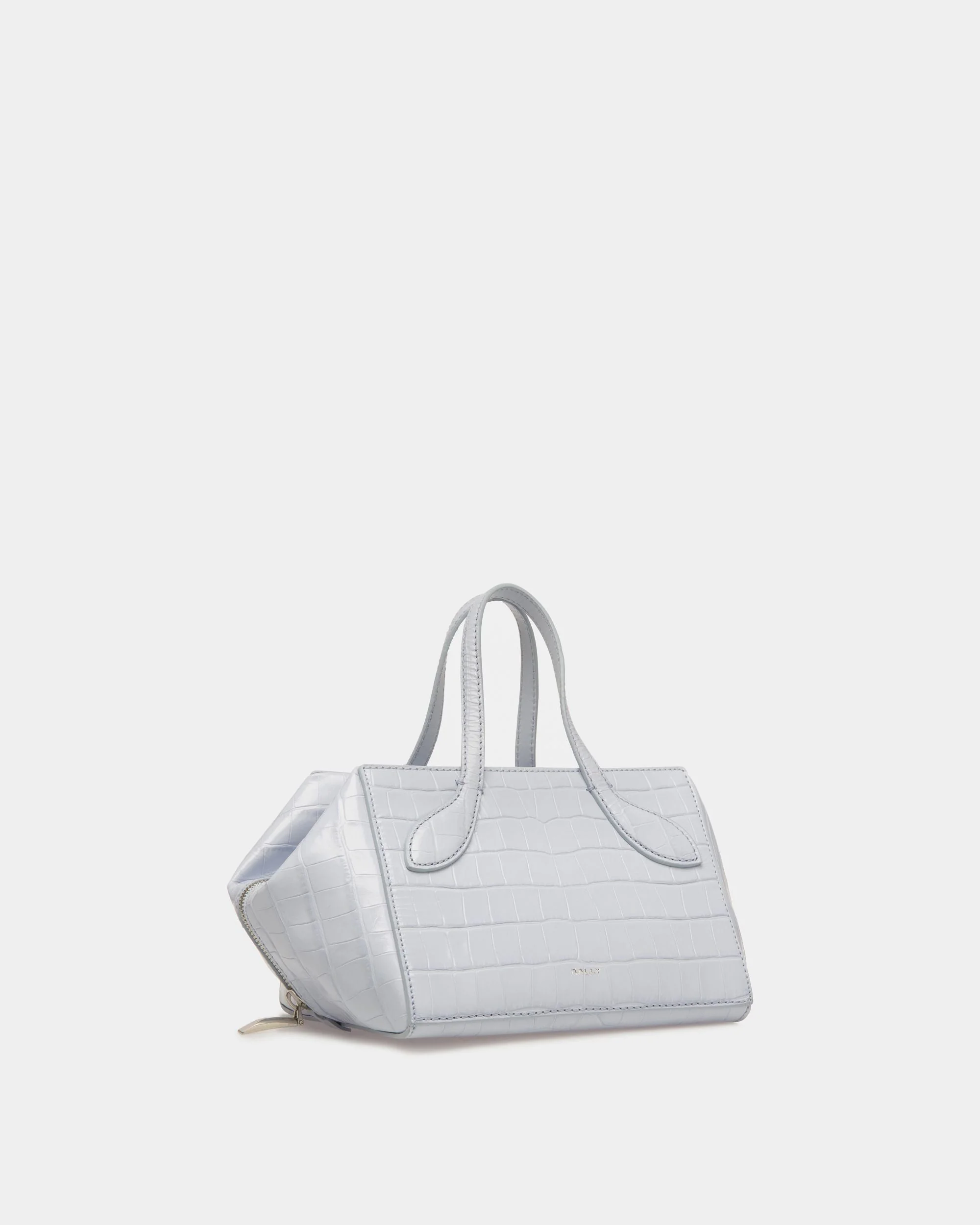 Cal Crossbody Bag In Light Poolside Leather - Image 3