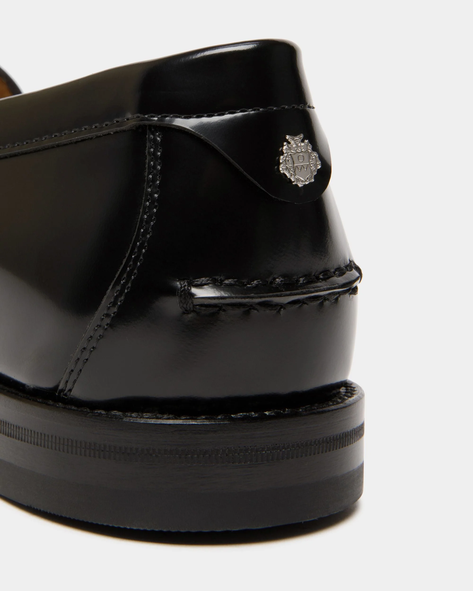 Capitol Loafer in Black Leather - Image 5