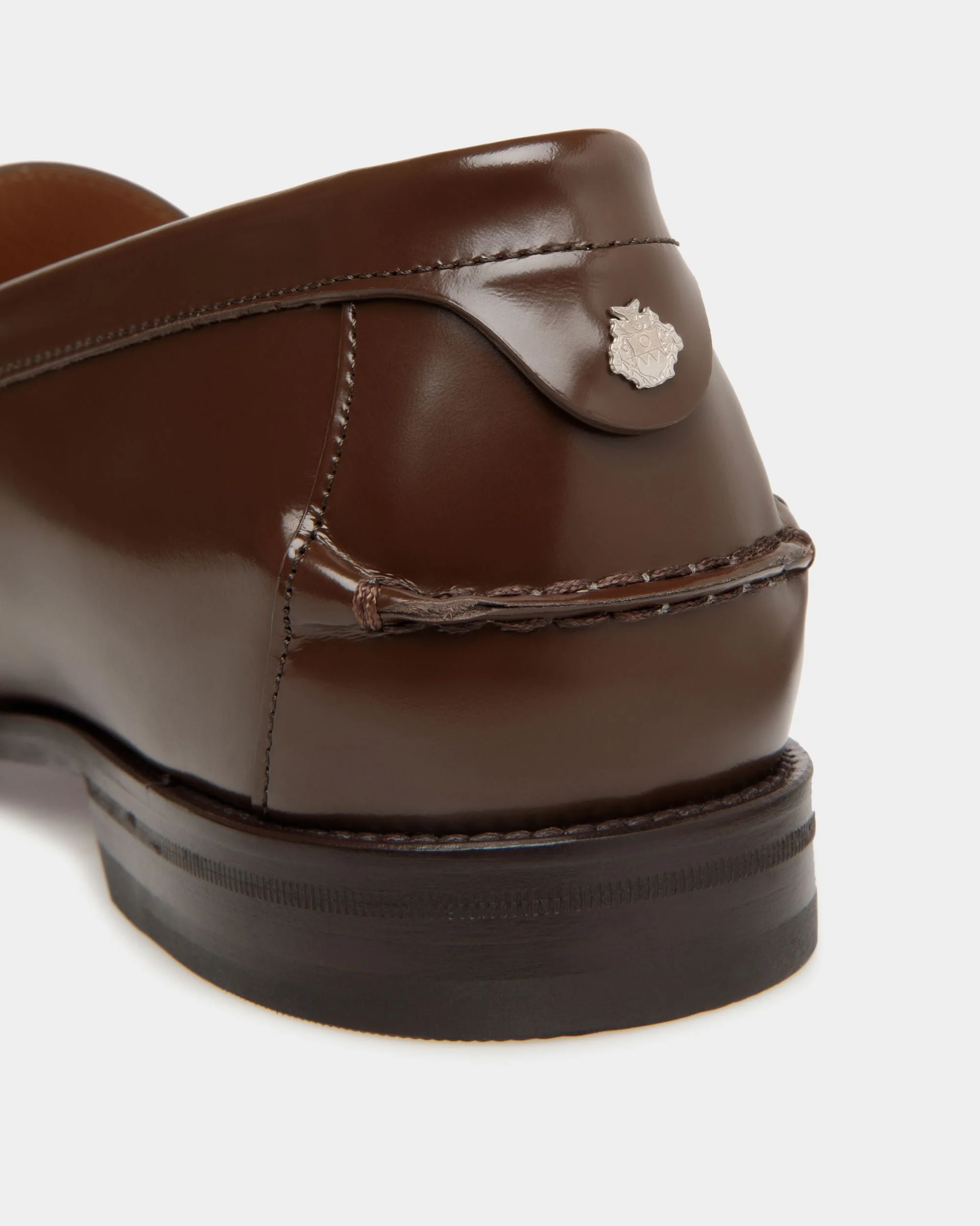 Capitol Loafer in Ebano Leather - Image 6