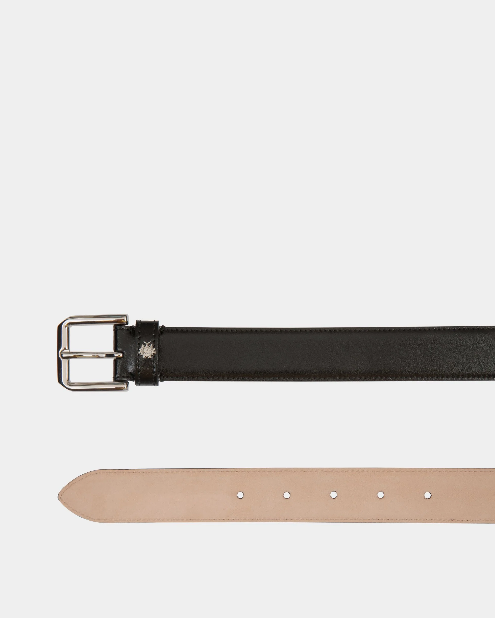 Carl 30mm Belt in Black Leather - Image 2