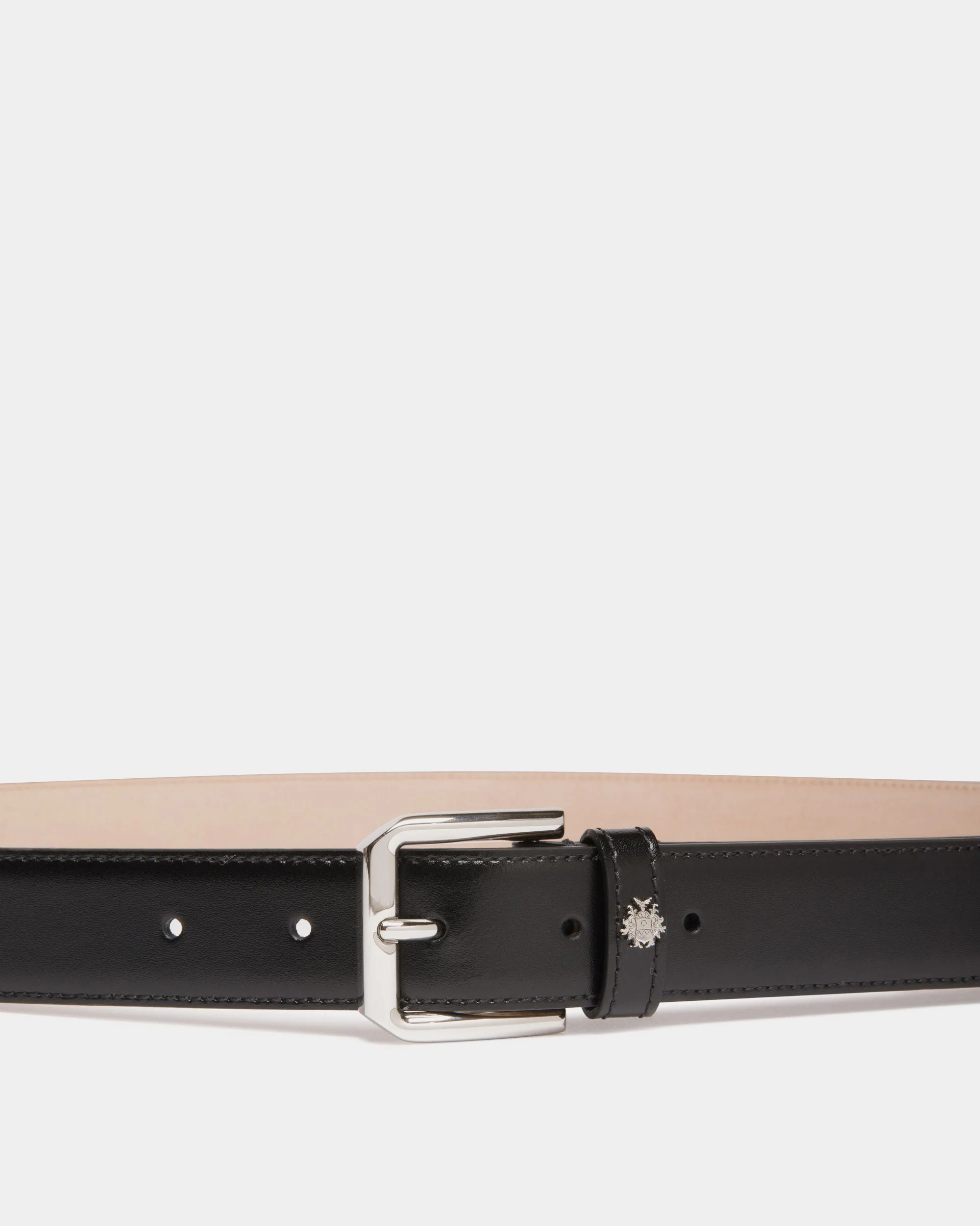 Carl 30mm Belt in Black Leather - Image 3