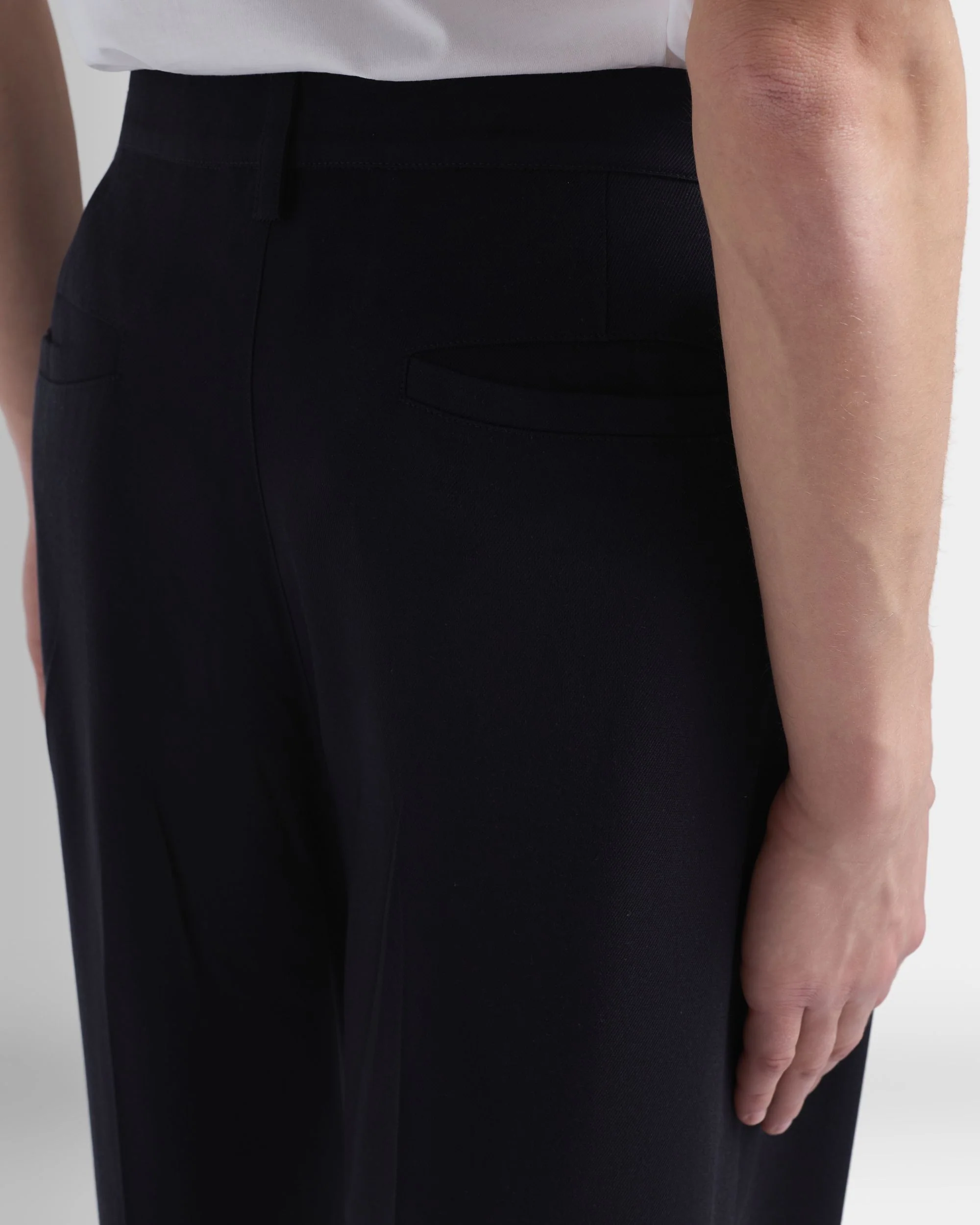 Christmas Capsule Pants in Navy Blue Twill - Image 3