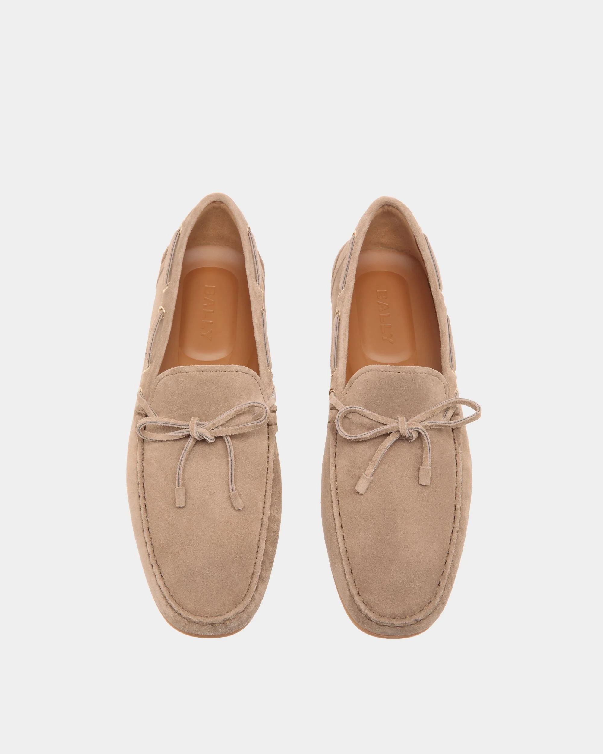 Clay Driver in Beige Suede - Image 4