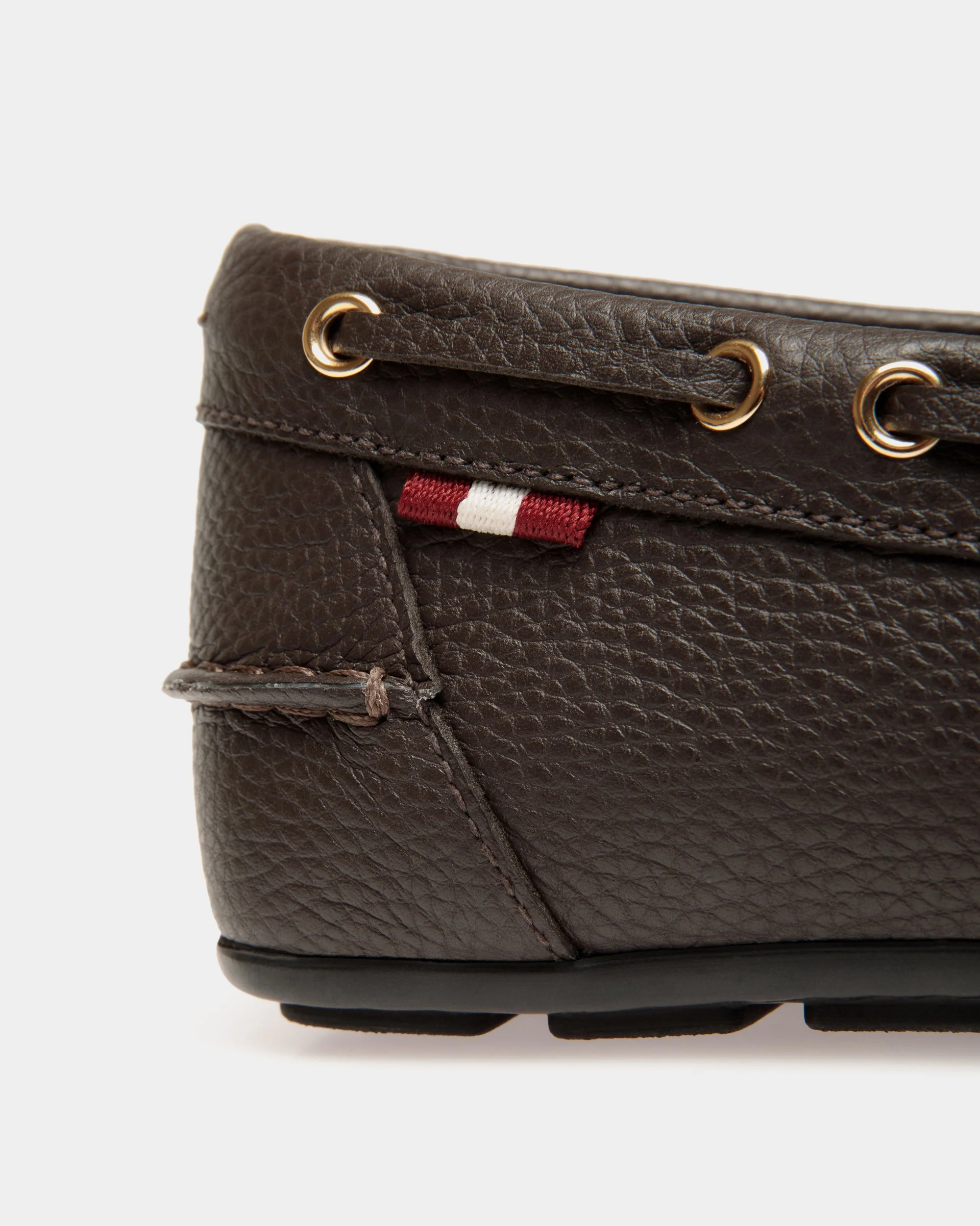 Clay Driver in Ebano Grained Leather - Image 6