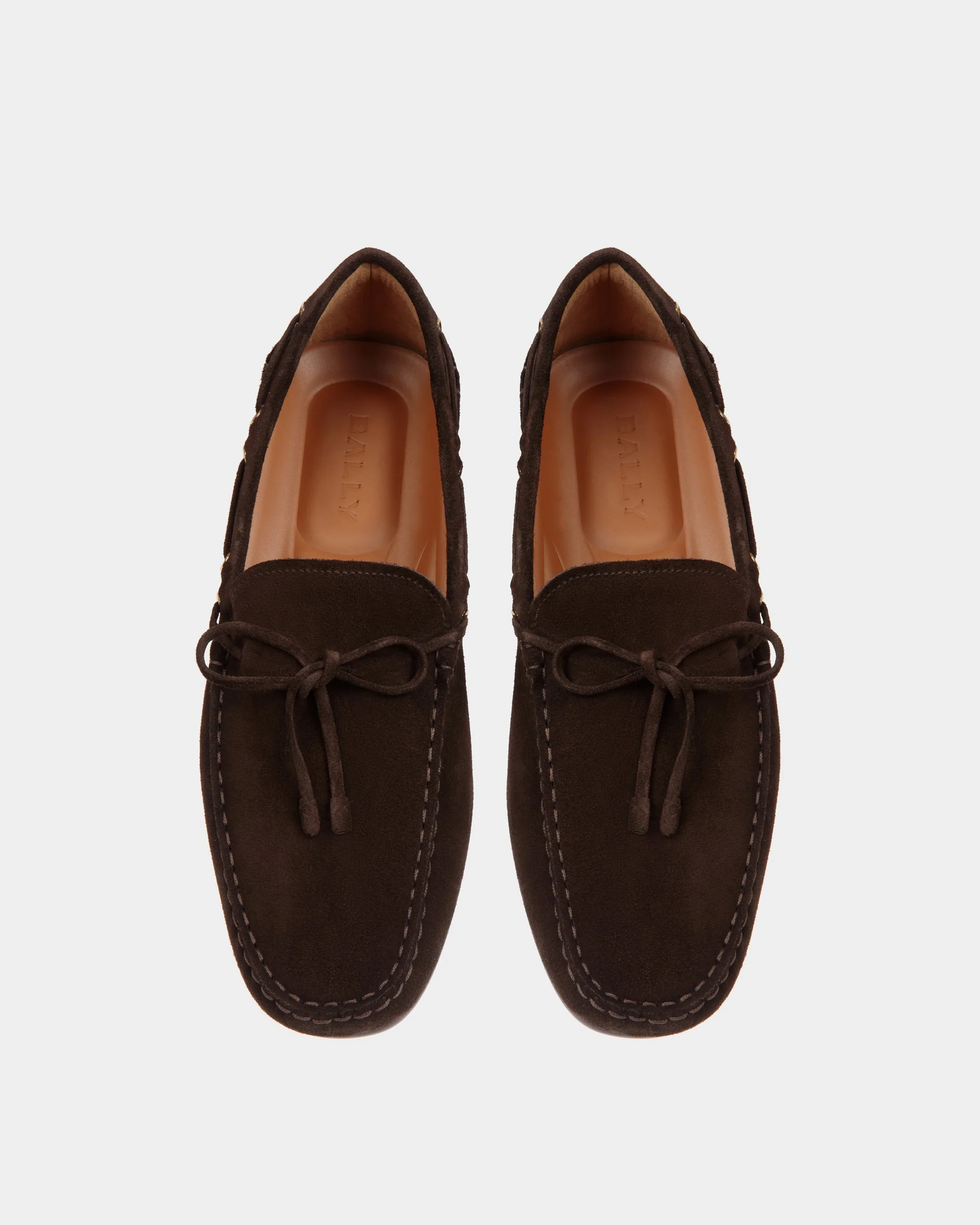 Clay Driver in Ebano Suede - Image 4