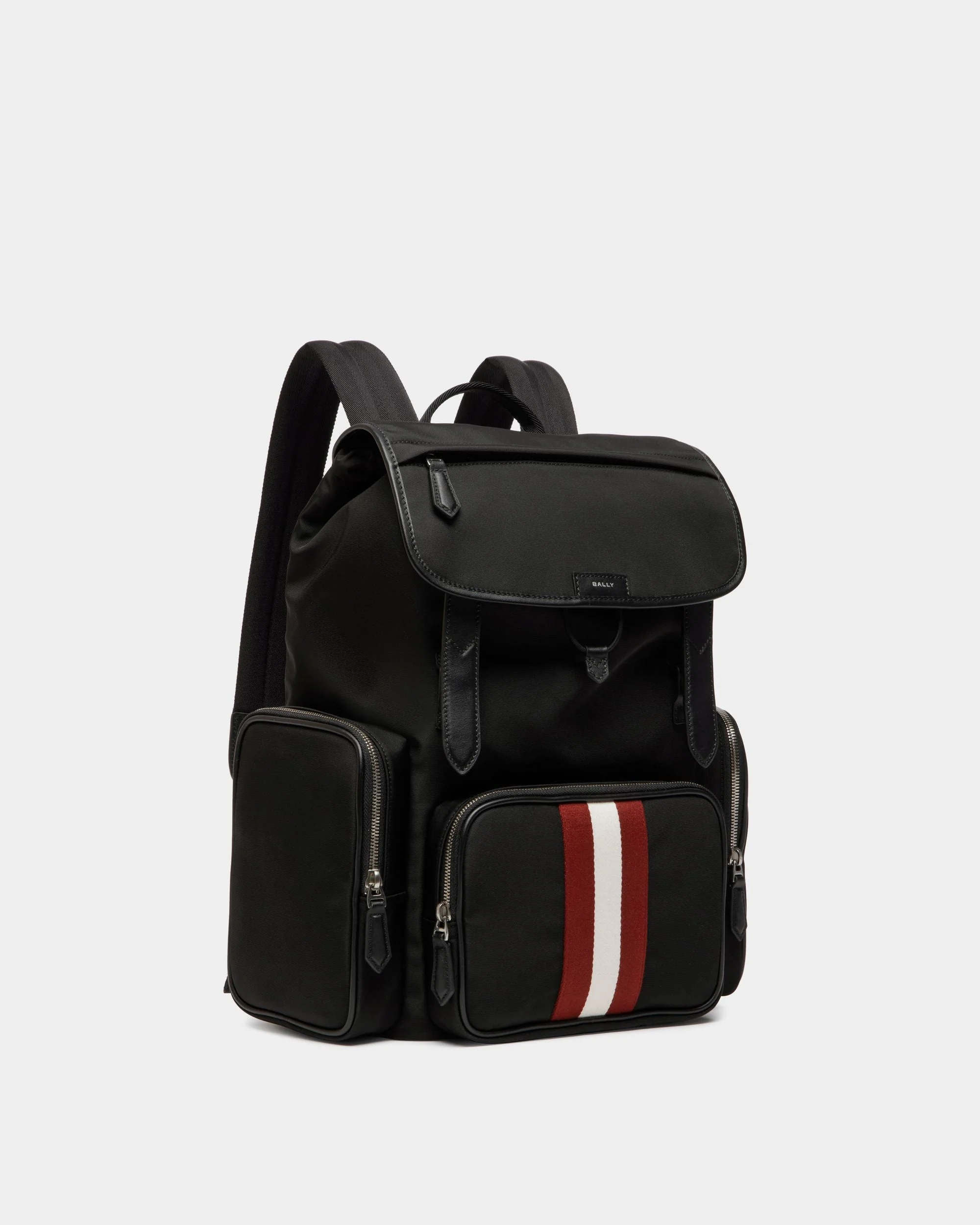 Code Backpack in Black Nylon - Image 4