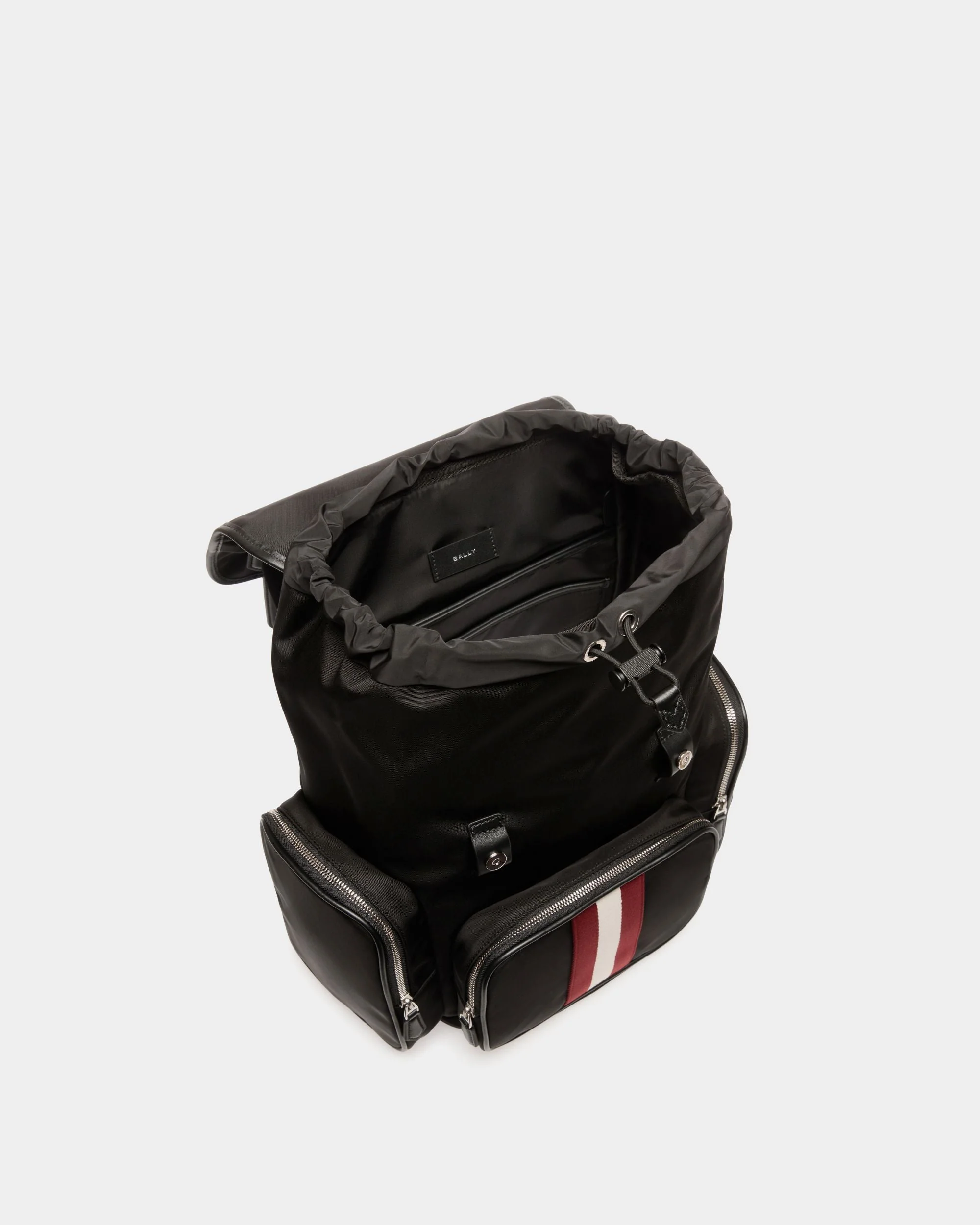 Code Backpack in Black Nylon - Image 5