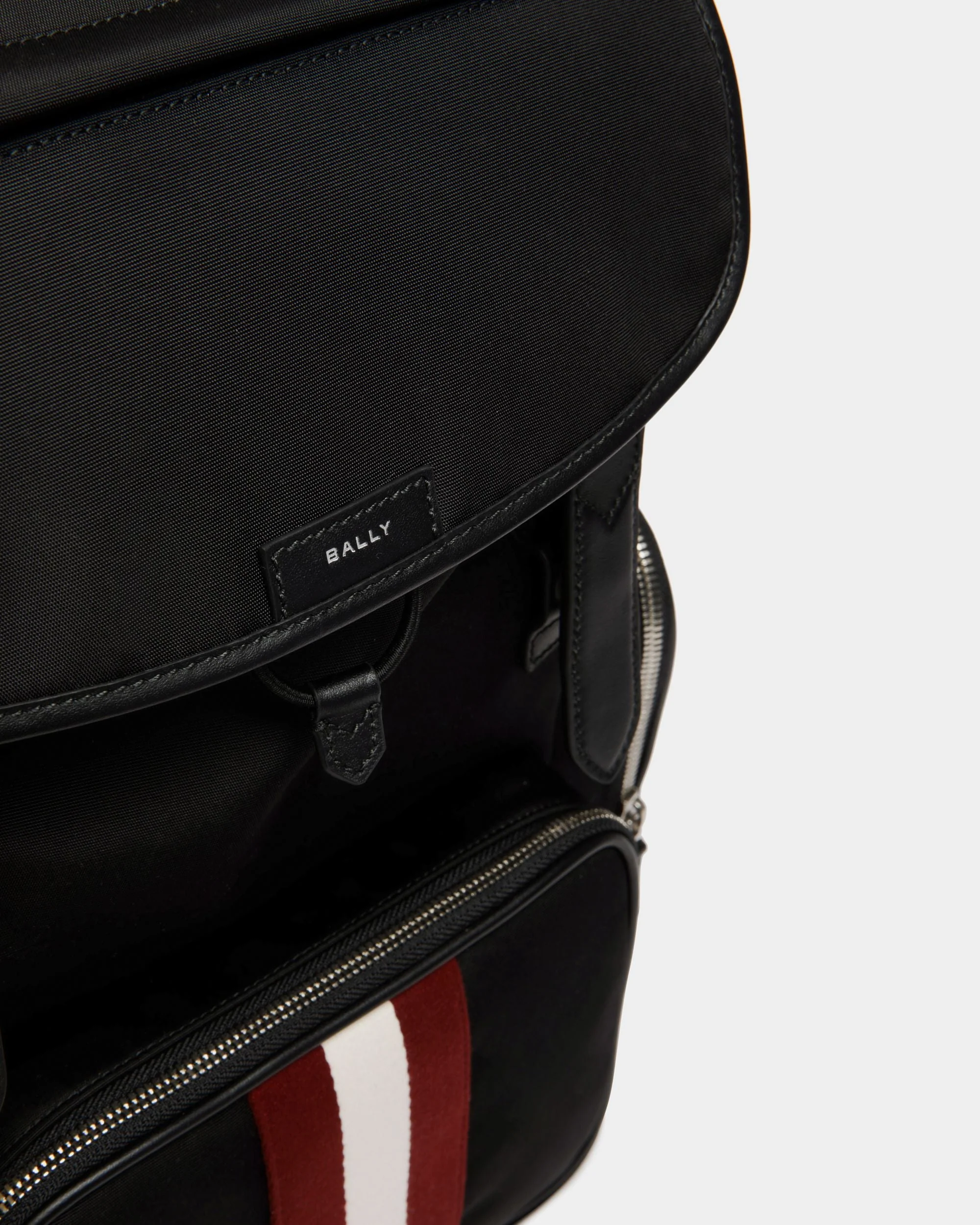 Code Backpack in Black Nylon - Image 6