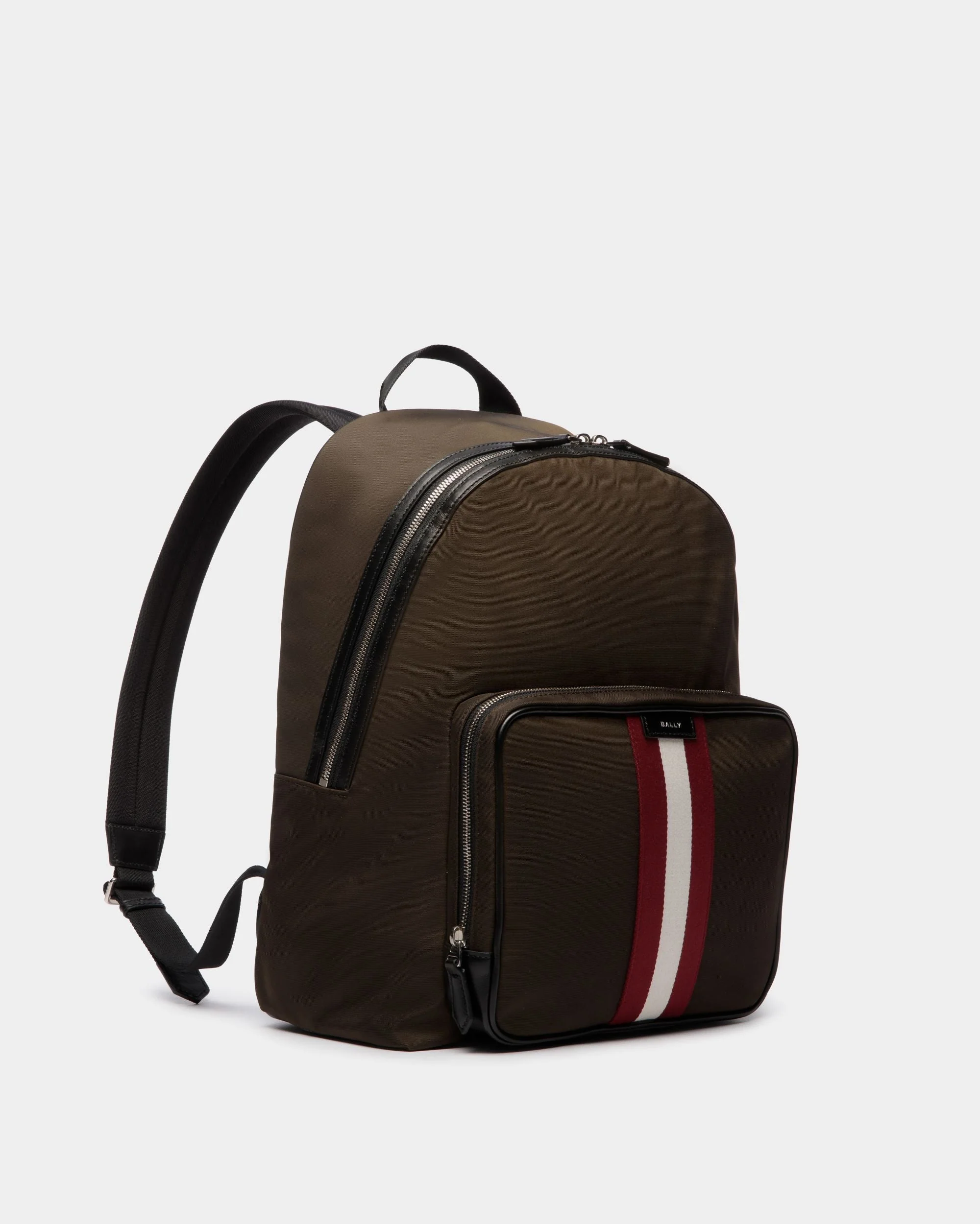 Code Backpack In Military Green Nylon - Image 3