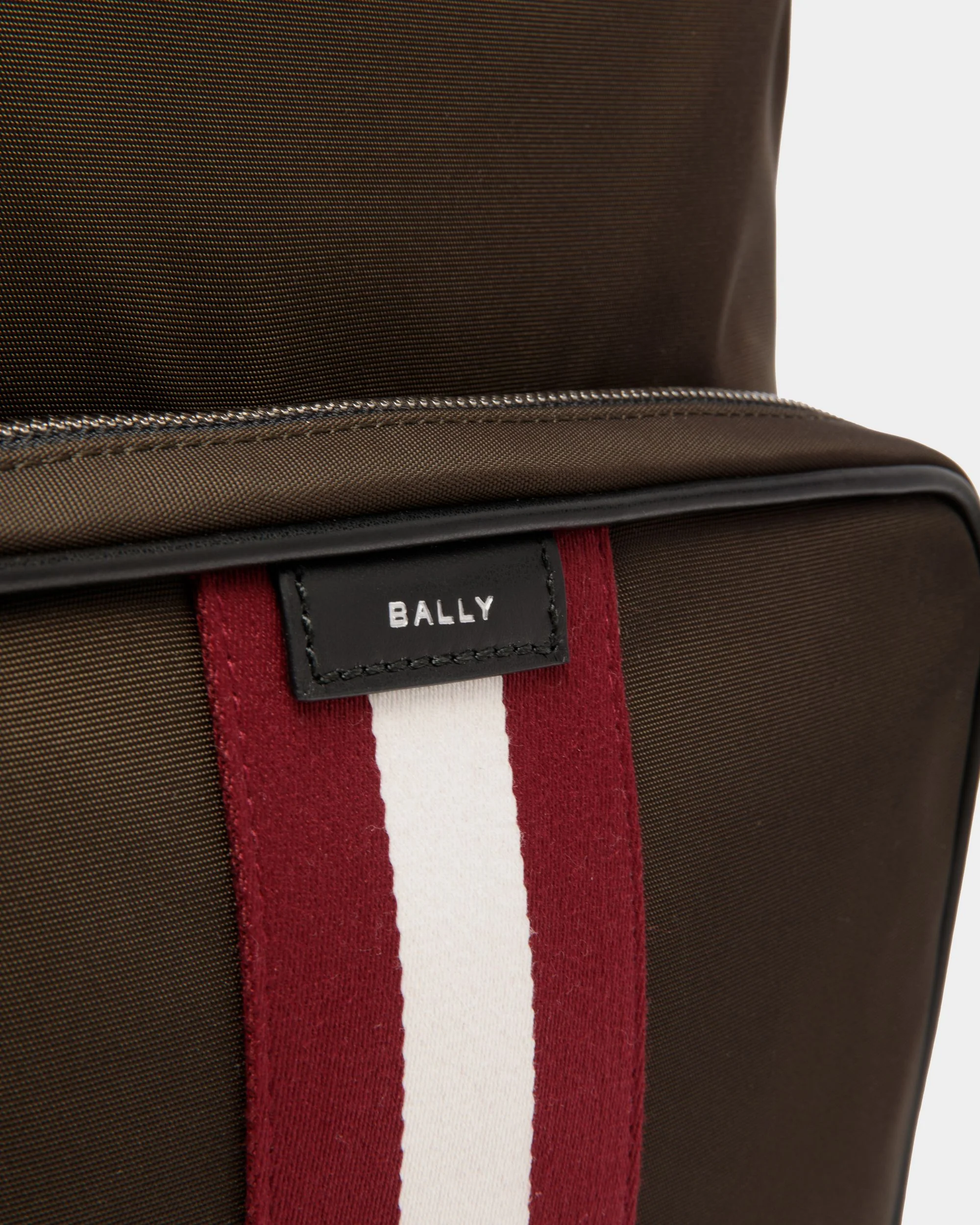 Code Backpack In Military Green Nylon - Image 4