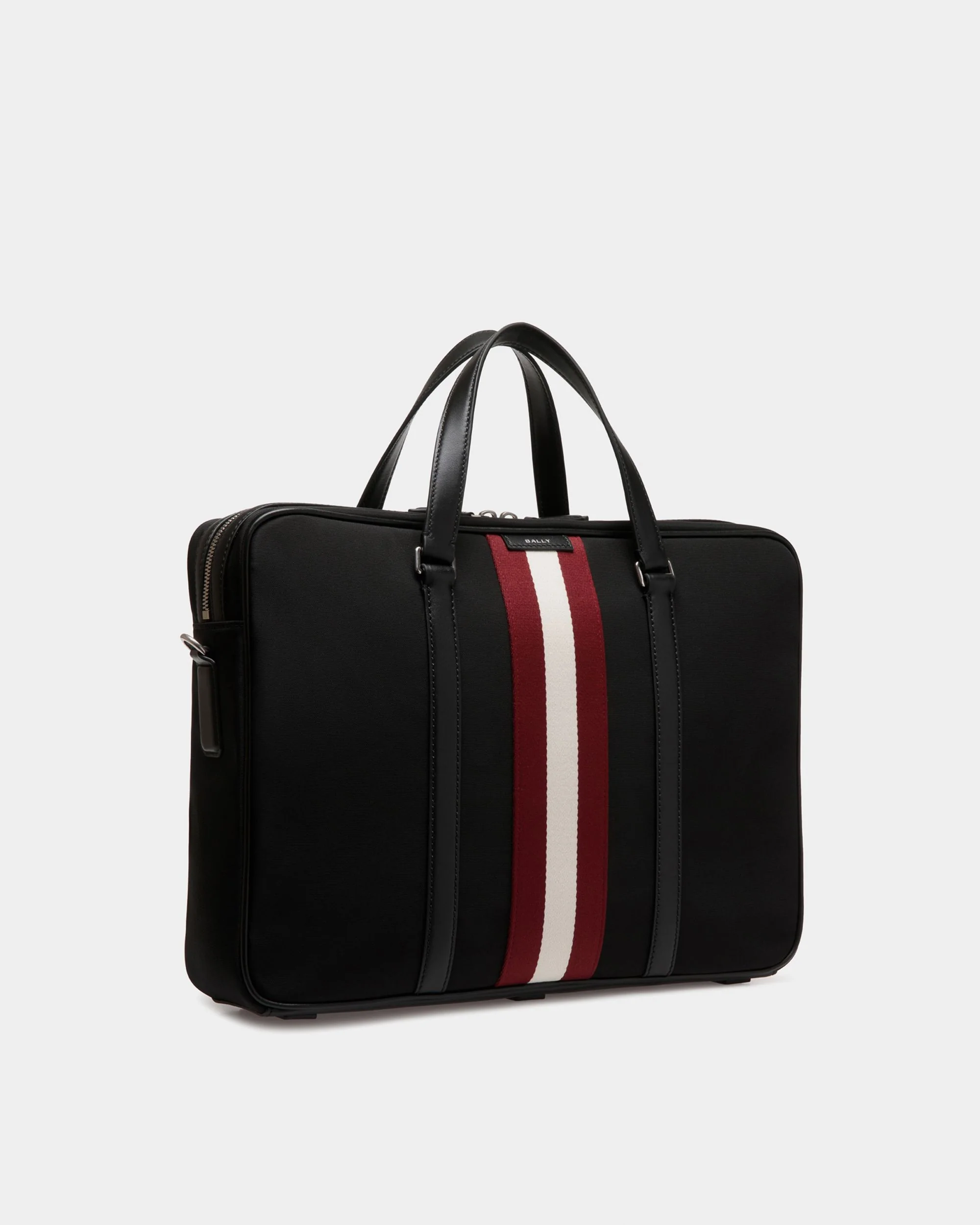 Code Briefcase In Black Nylon - Image 3