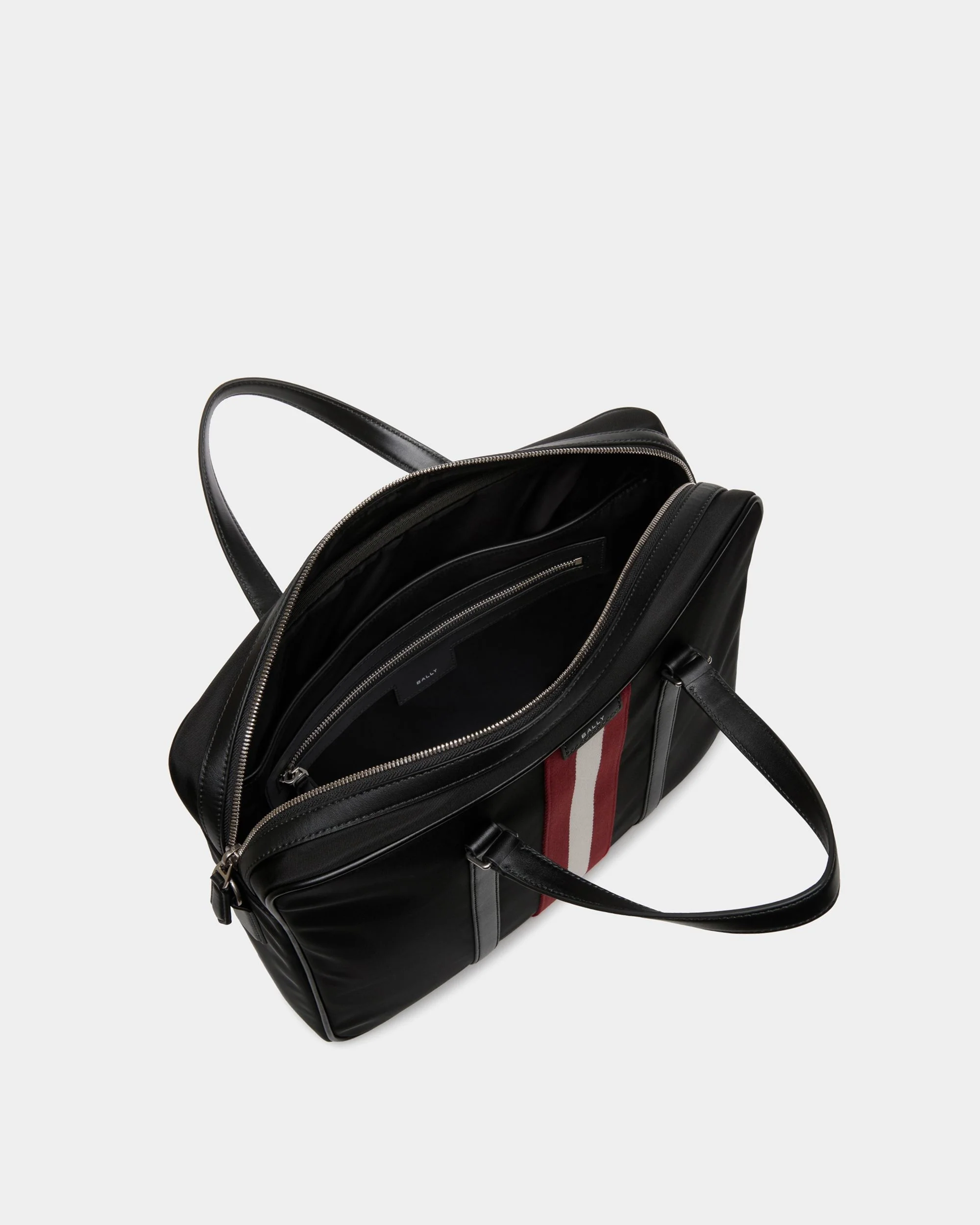 Code Briefcase In Black Nylon - Image 4
