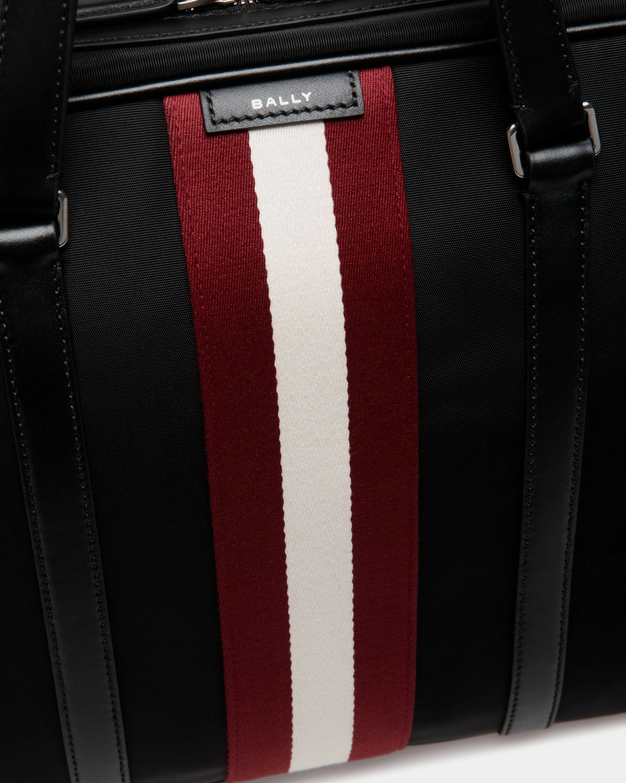 Code Briefcase In Black Nylon - Image 5