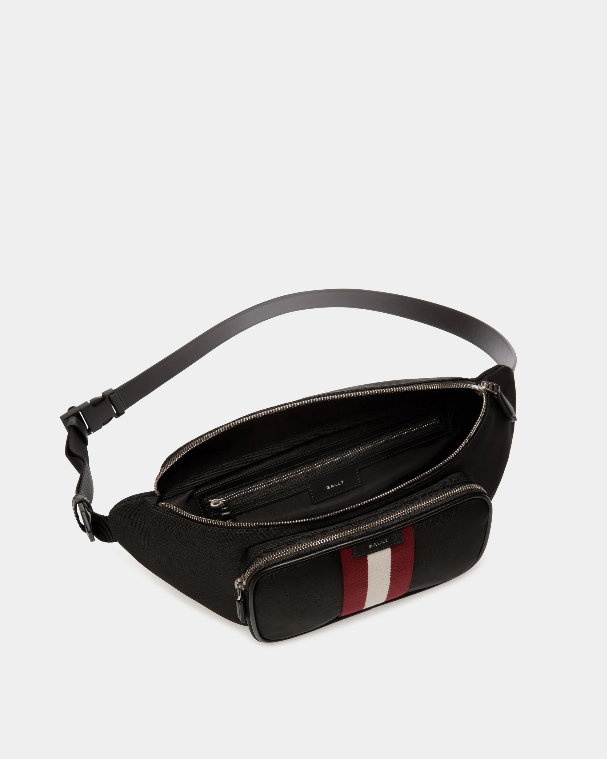Code Bum Bag in Black Nylon - Image 5