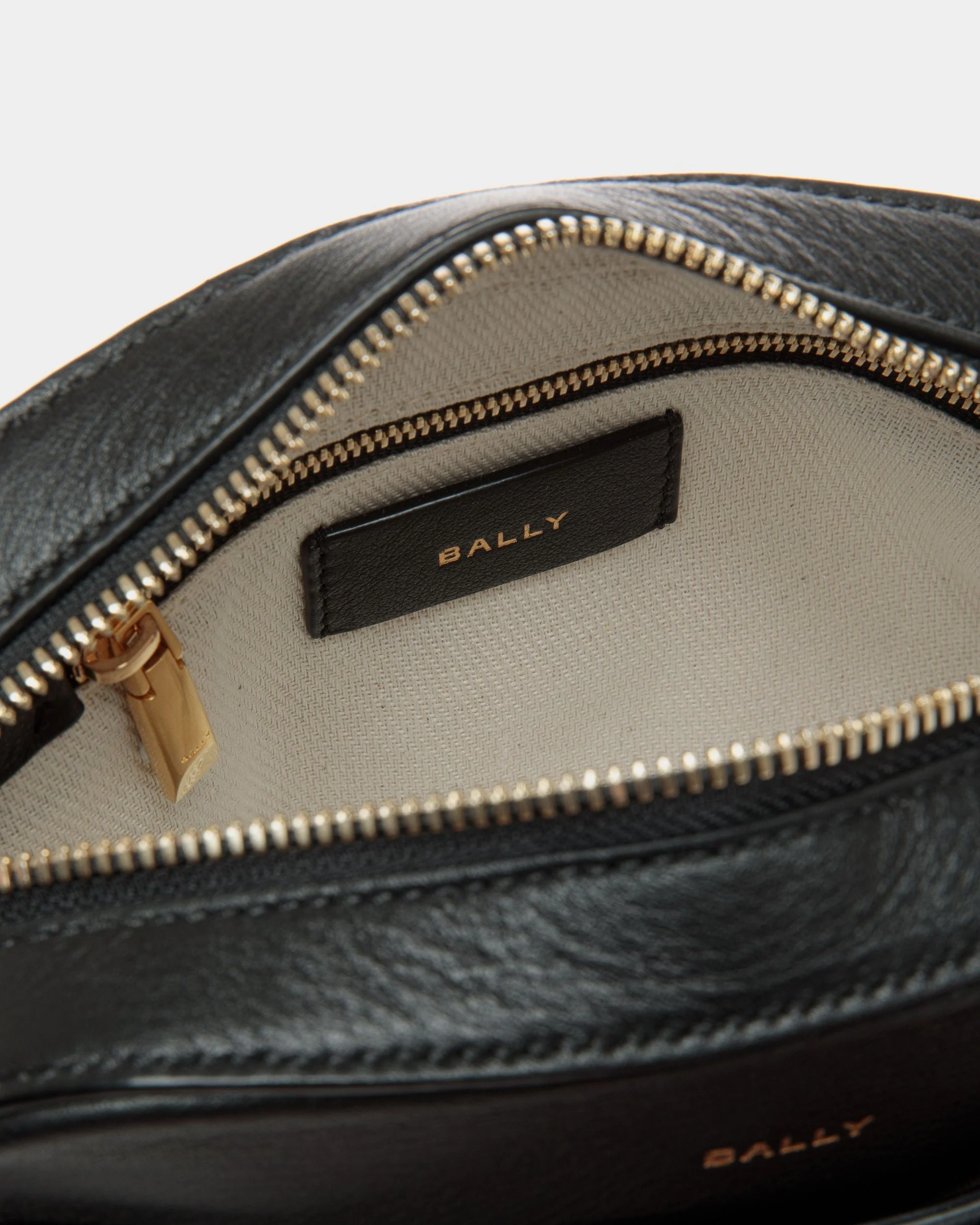 Code Crossbody In Black Leather - Image 4