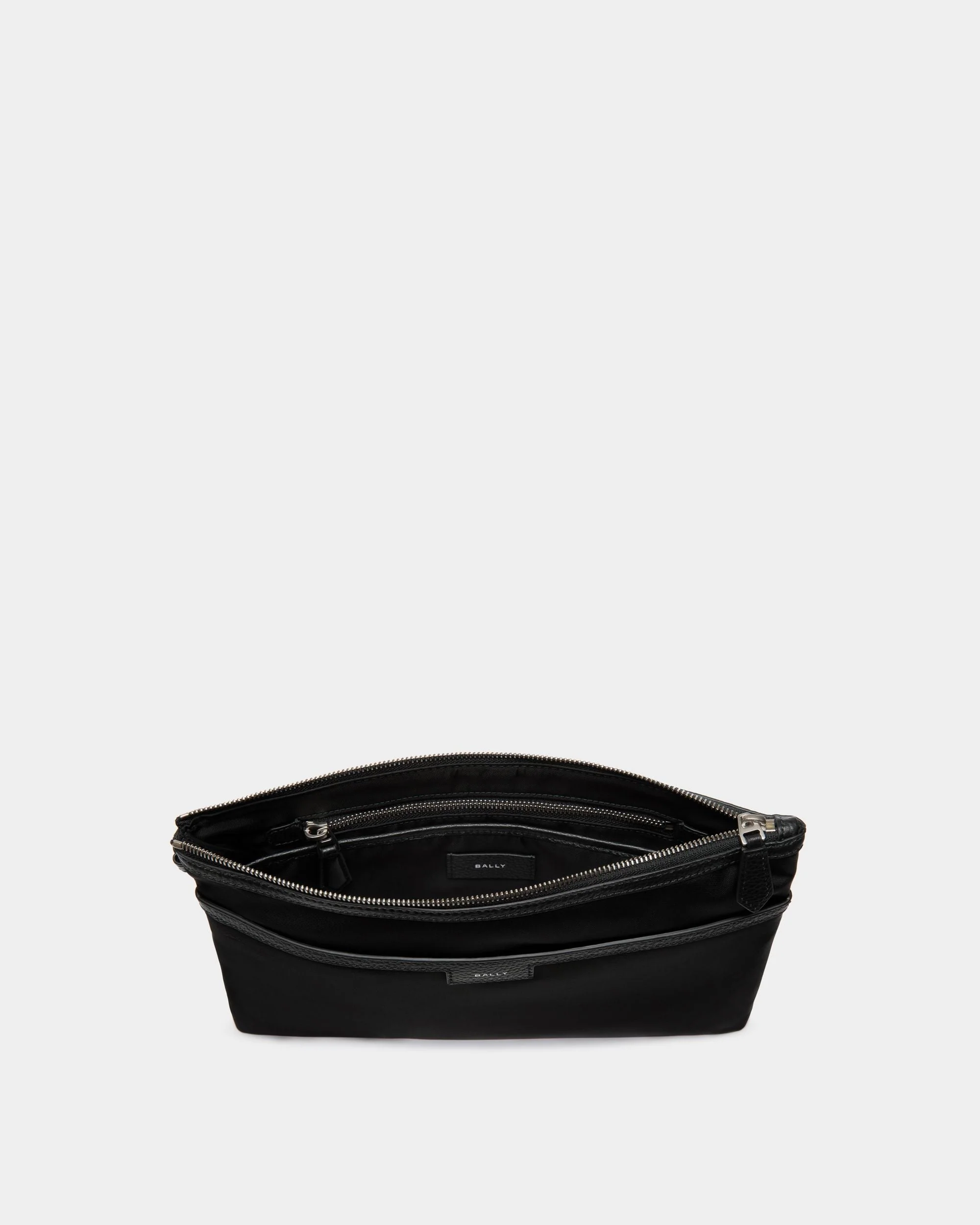 Code Pouch In Black Nylon - Image 3