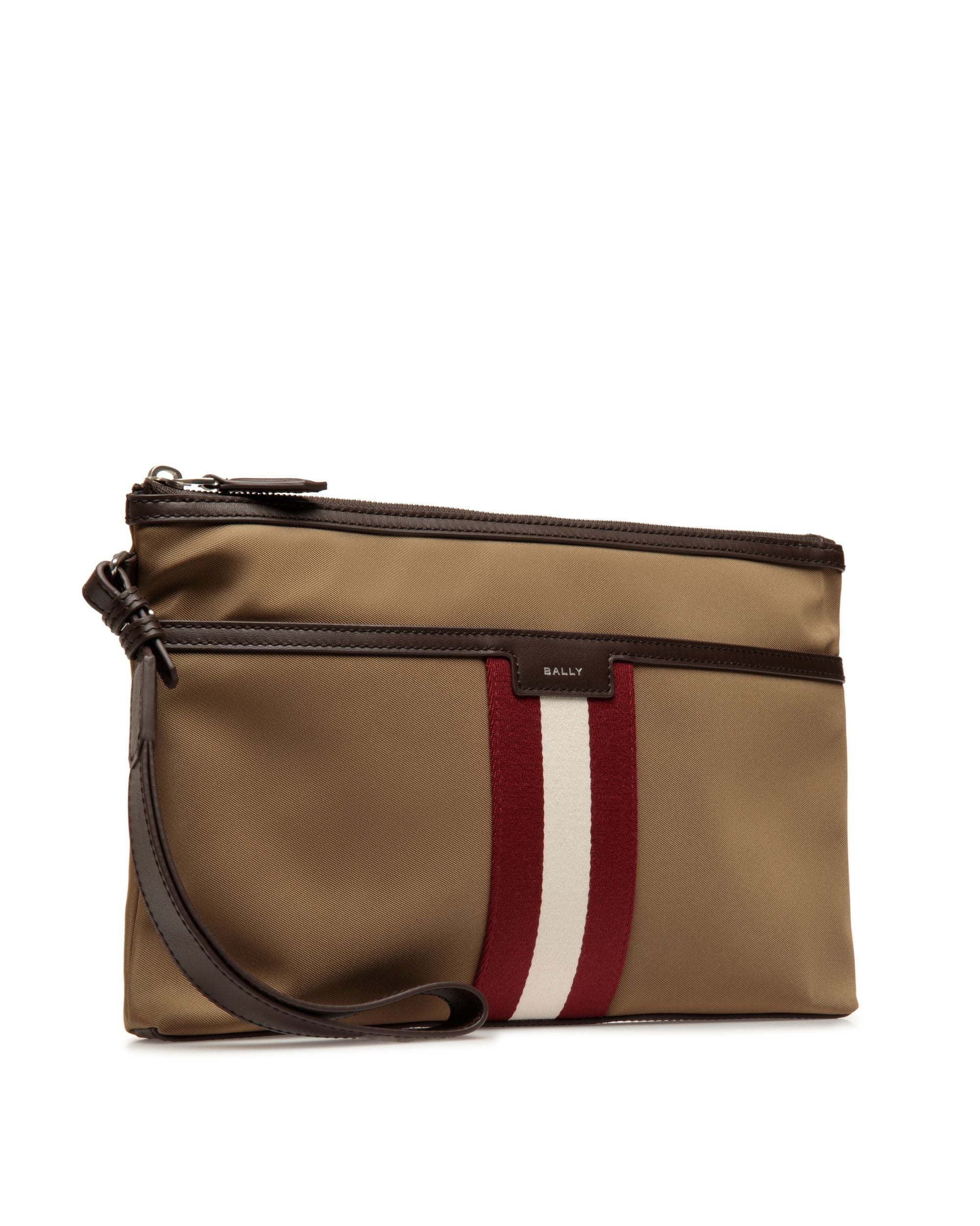 Code Pouch in Camel Nylon - Image 4
