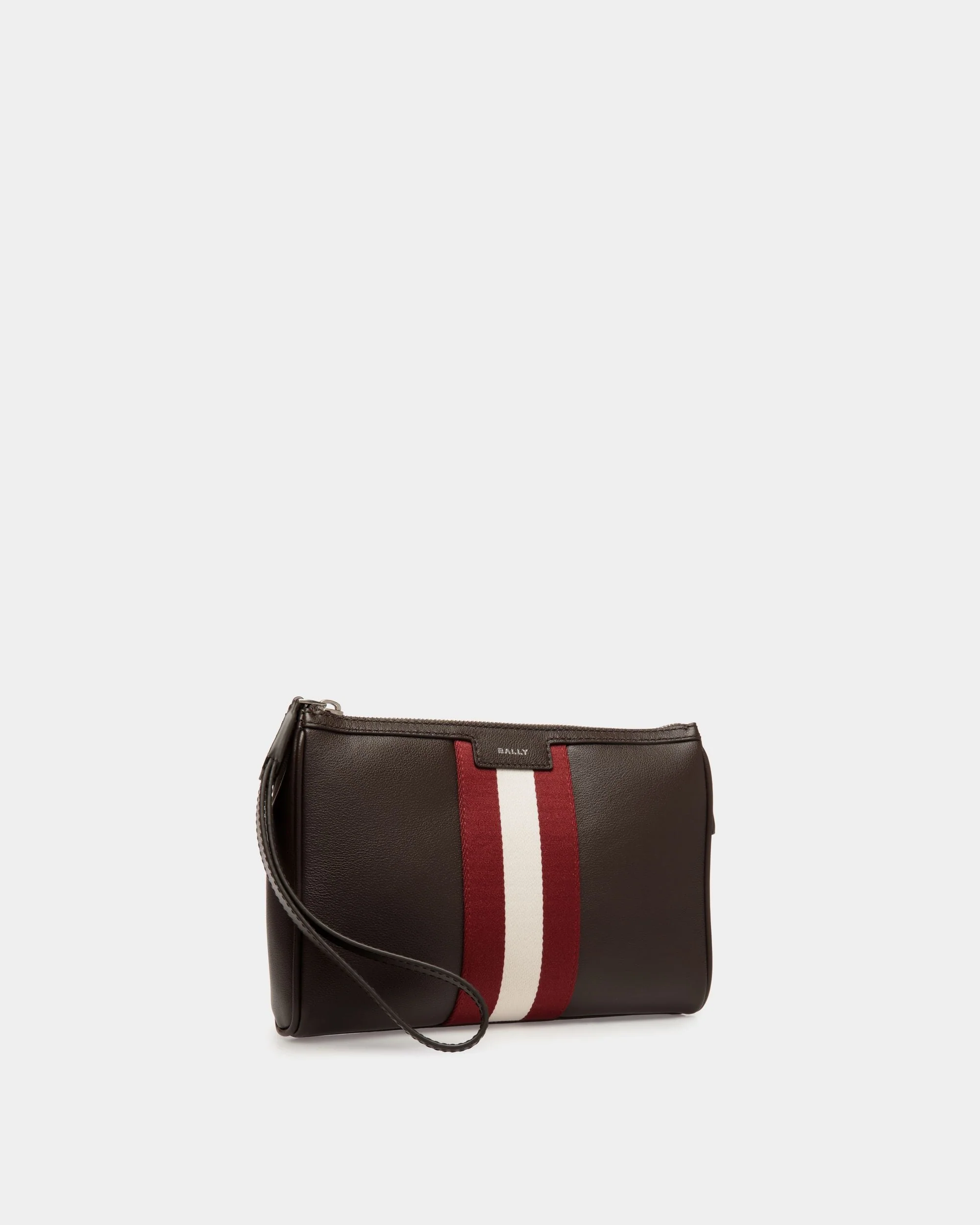 Code Pouch in Ebano Leather - Image 4