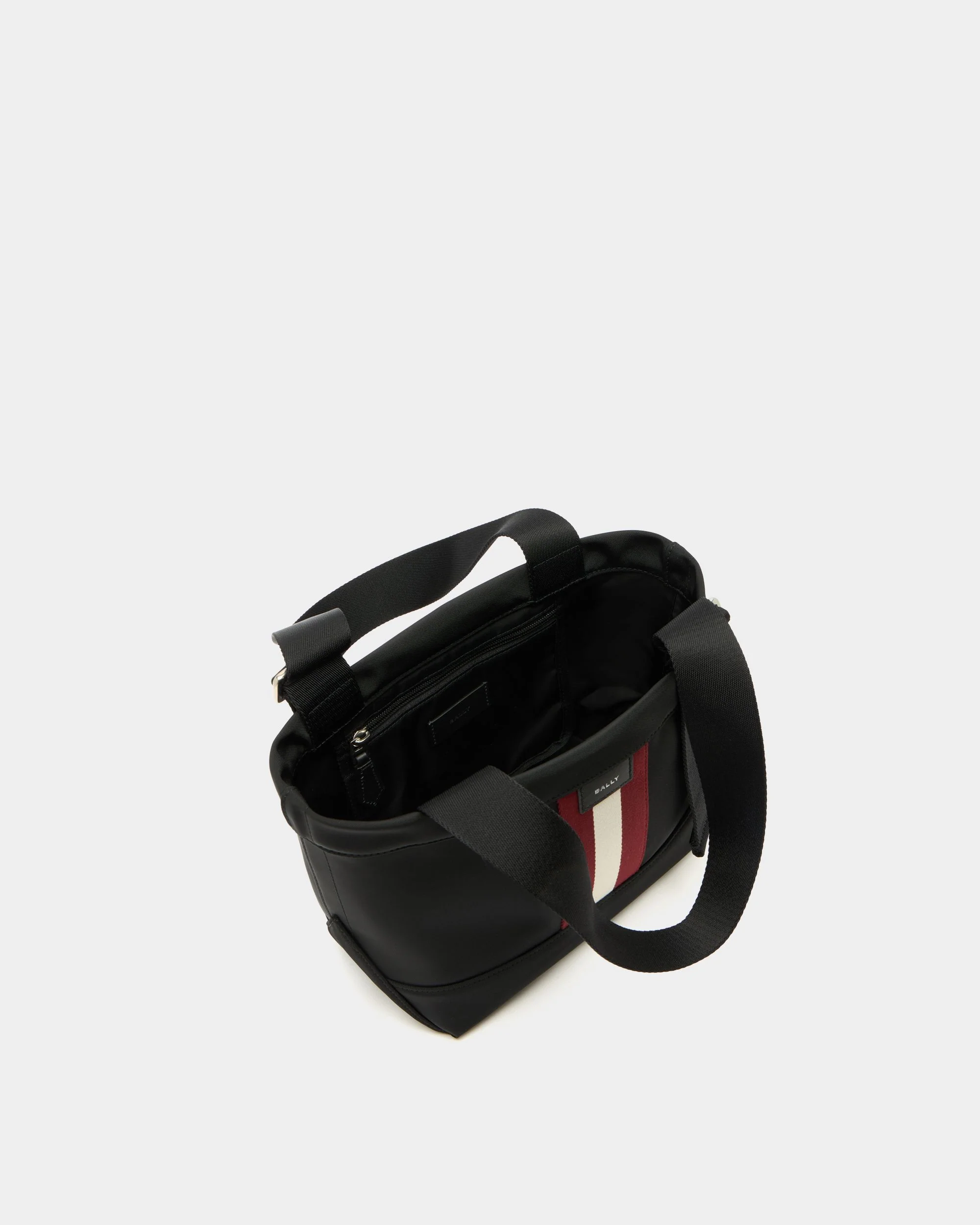 Code Tote Bag in Black Nylon - Image 4