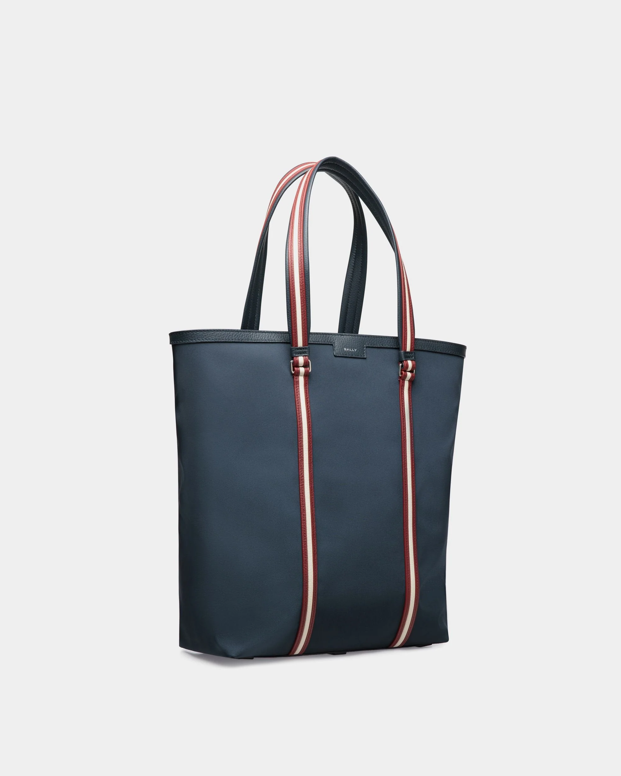 Code Tote In Navy Blue Nylon - Image 3