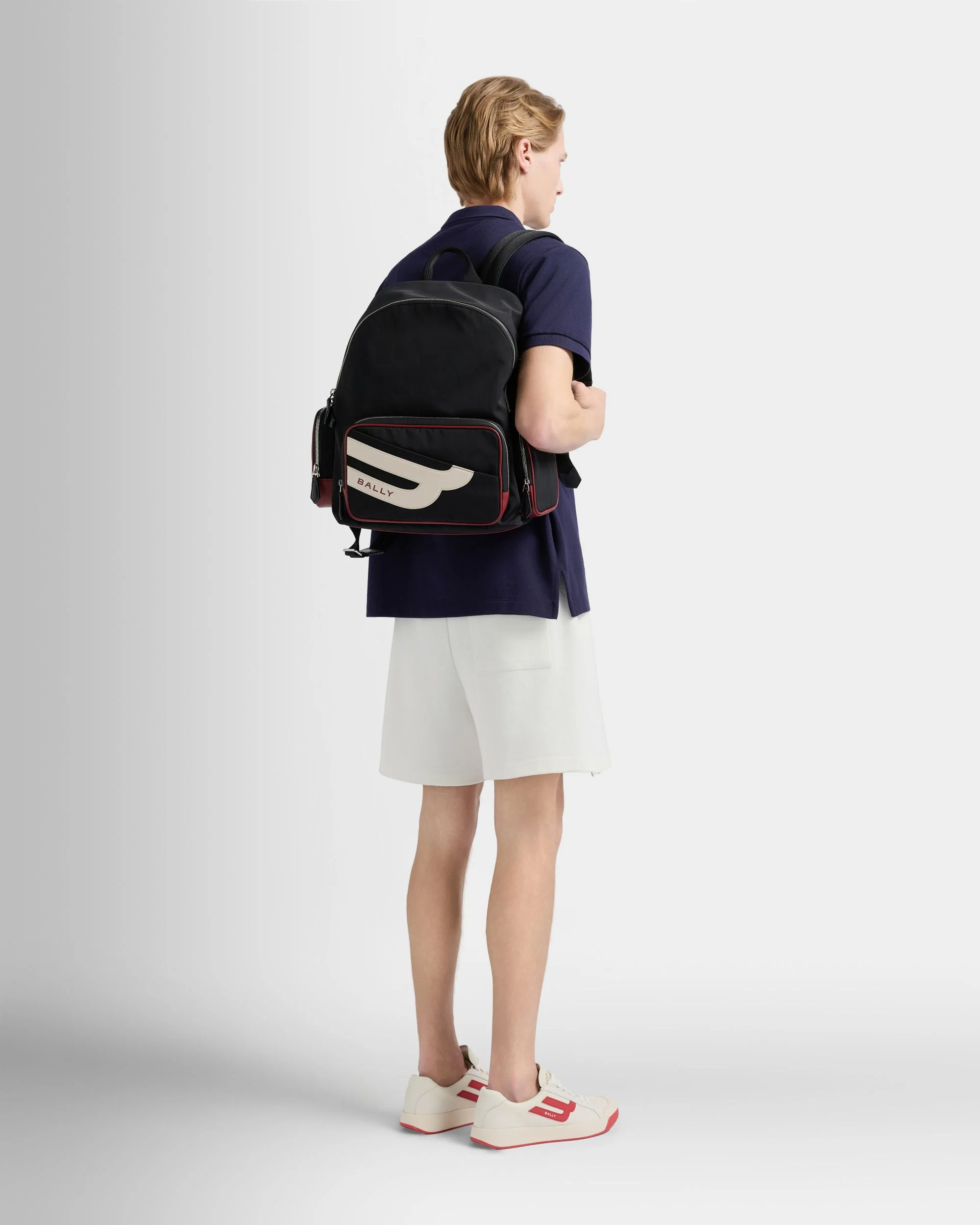 Competition Backpack in Black Nylon - Image 2