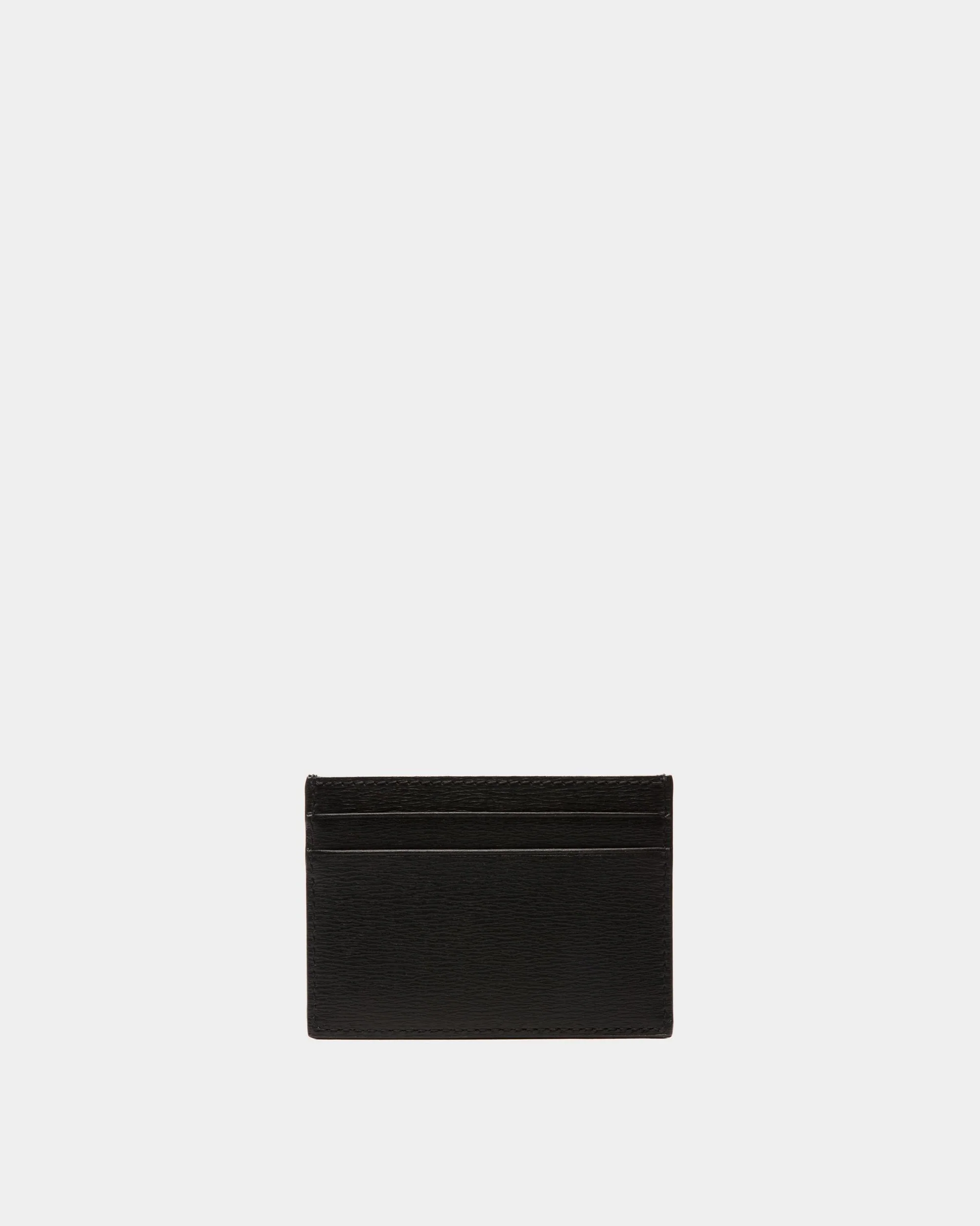 Crossing Card Holder In Black Leather - Image 2