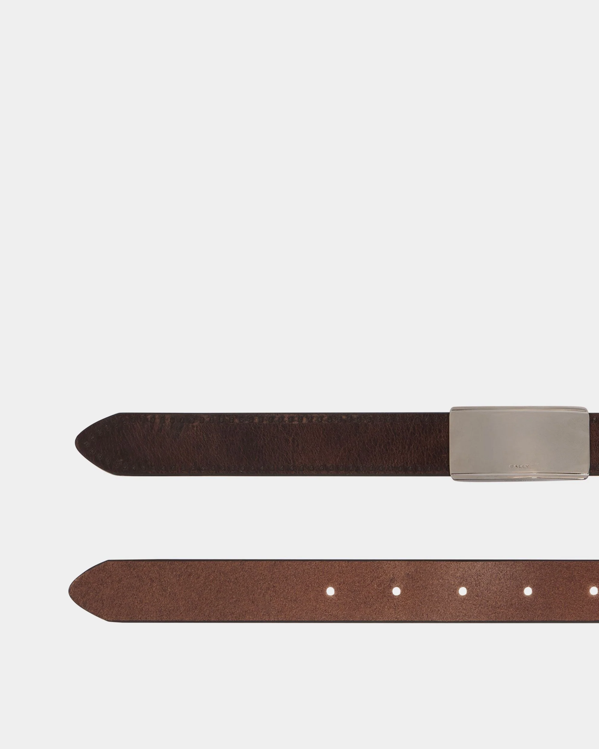 Dean 25mm Belt in Ebano Leather - Image 2
