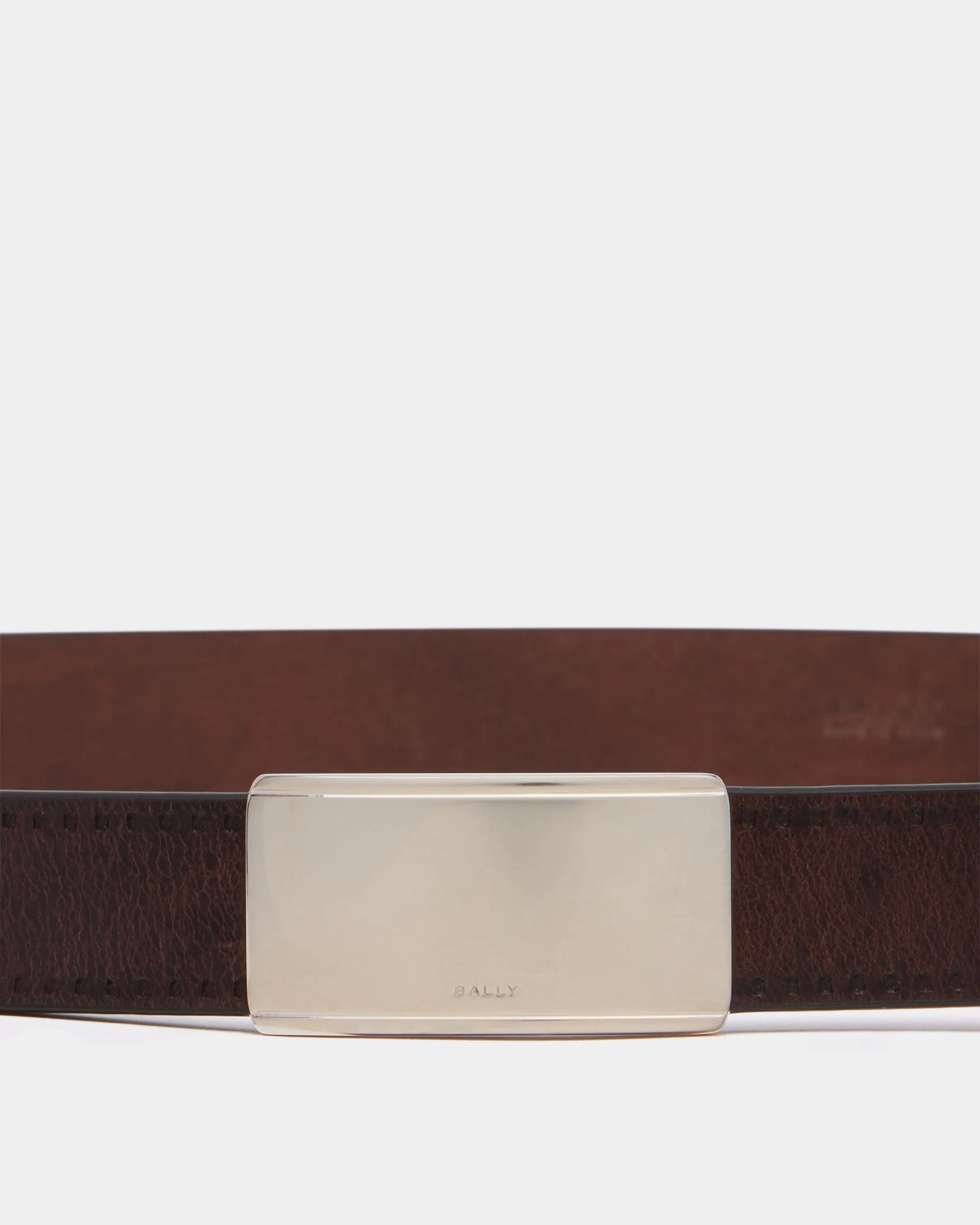 Dean 25mm Belt in Ebano Leather - Image 3