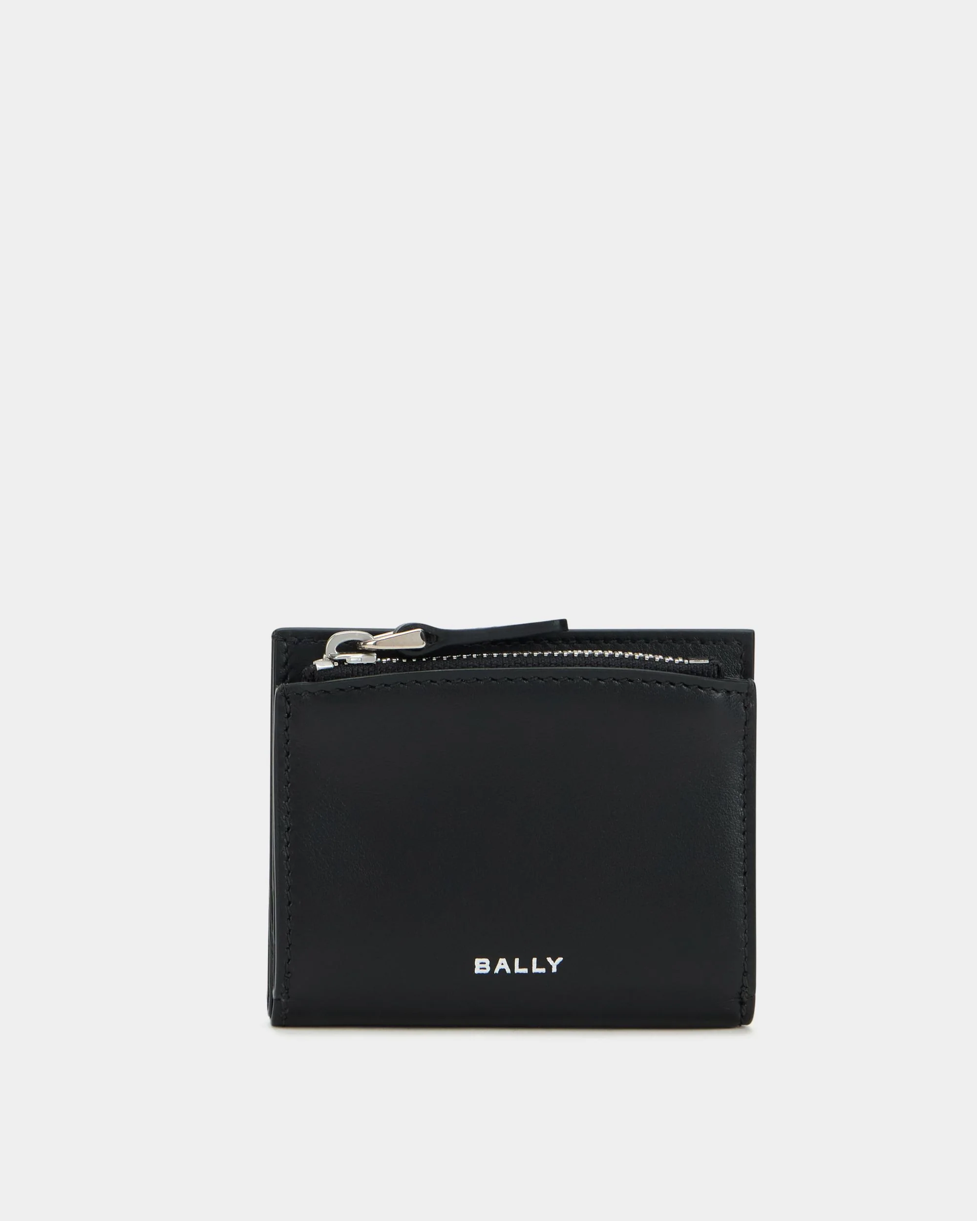 Deco Wallet in Black Leather
