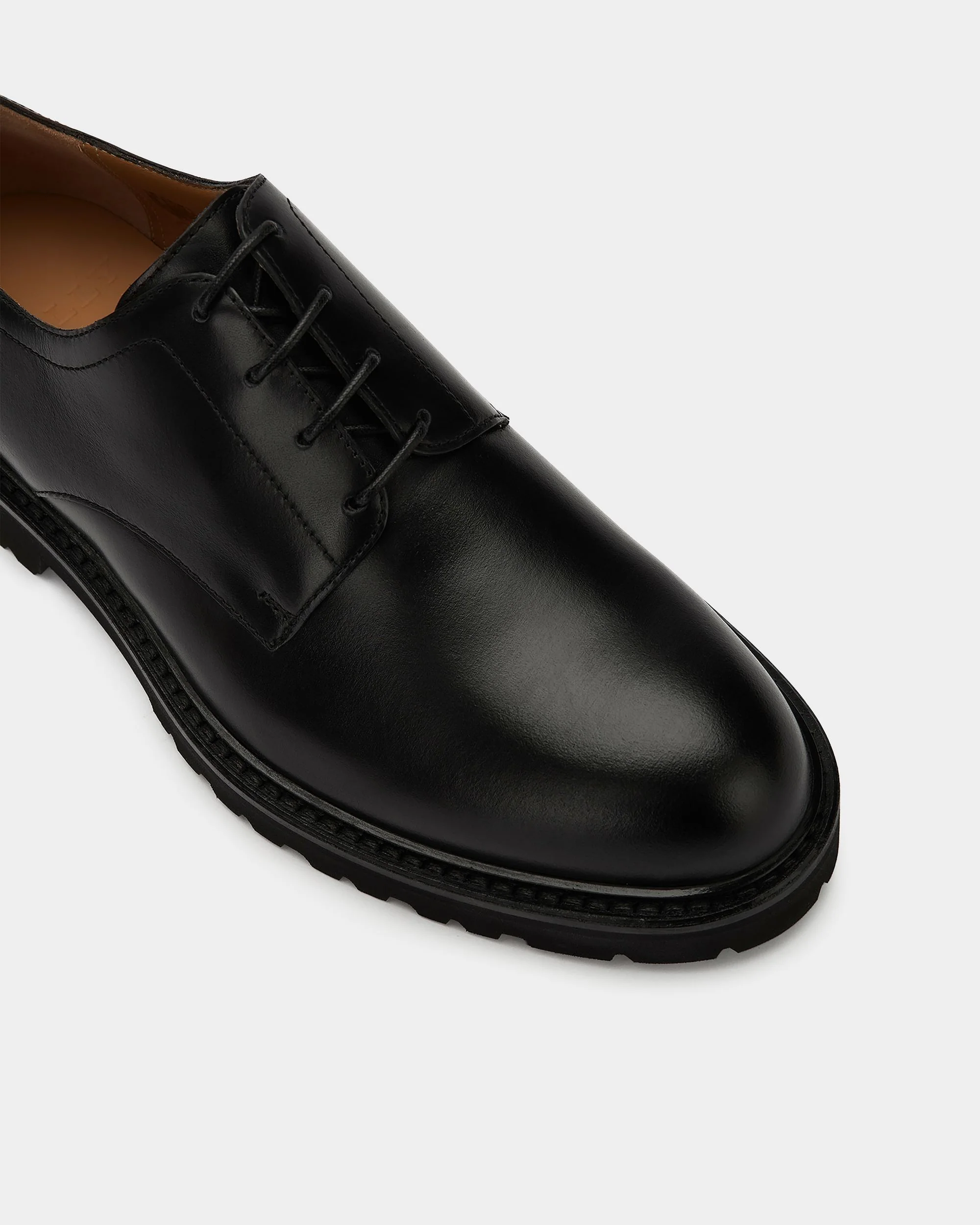 Derby in Black Leather - Image 5