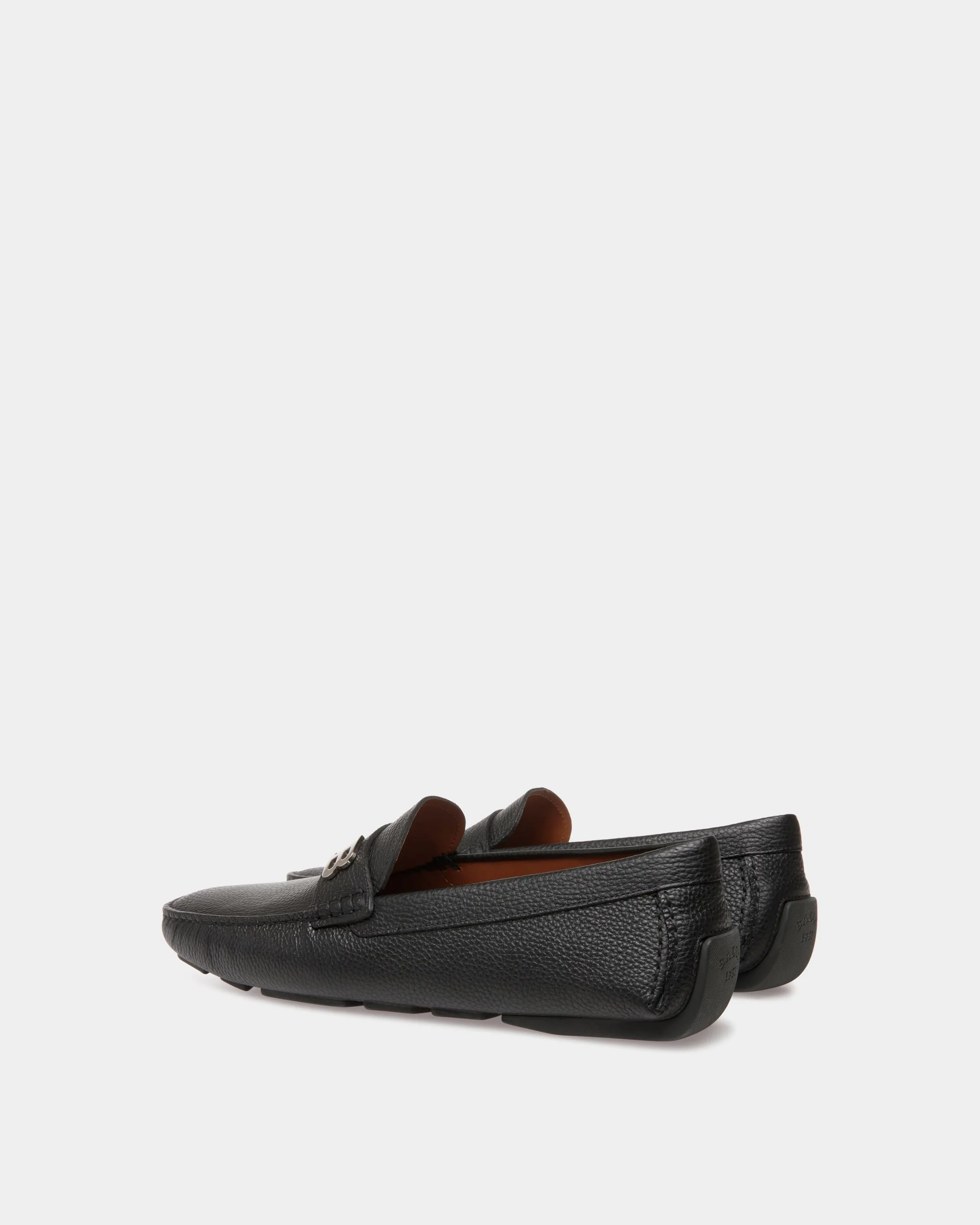 Driver in Black Grained Leather - Image 3