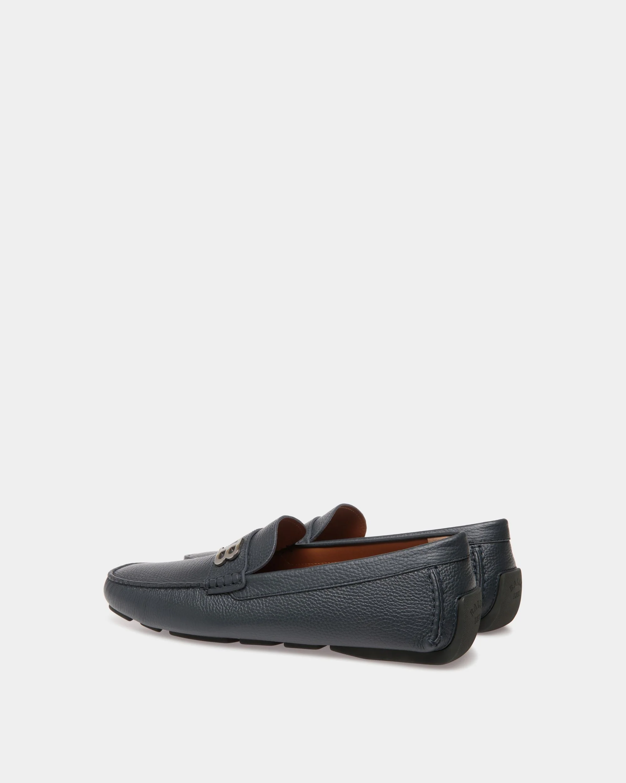 Driver in Blue Grained Leather - Image 3