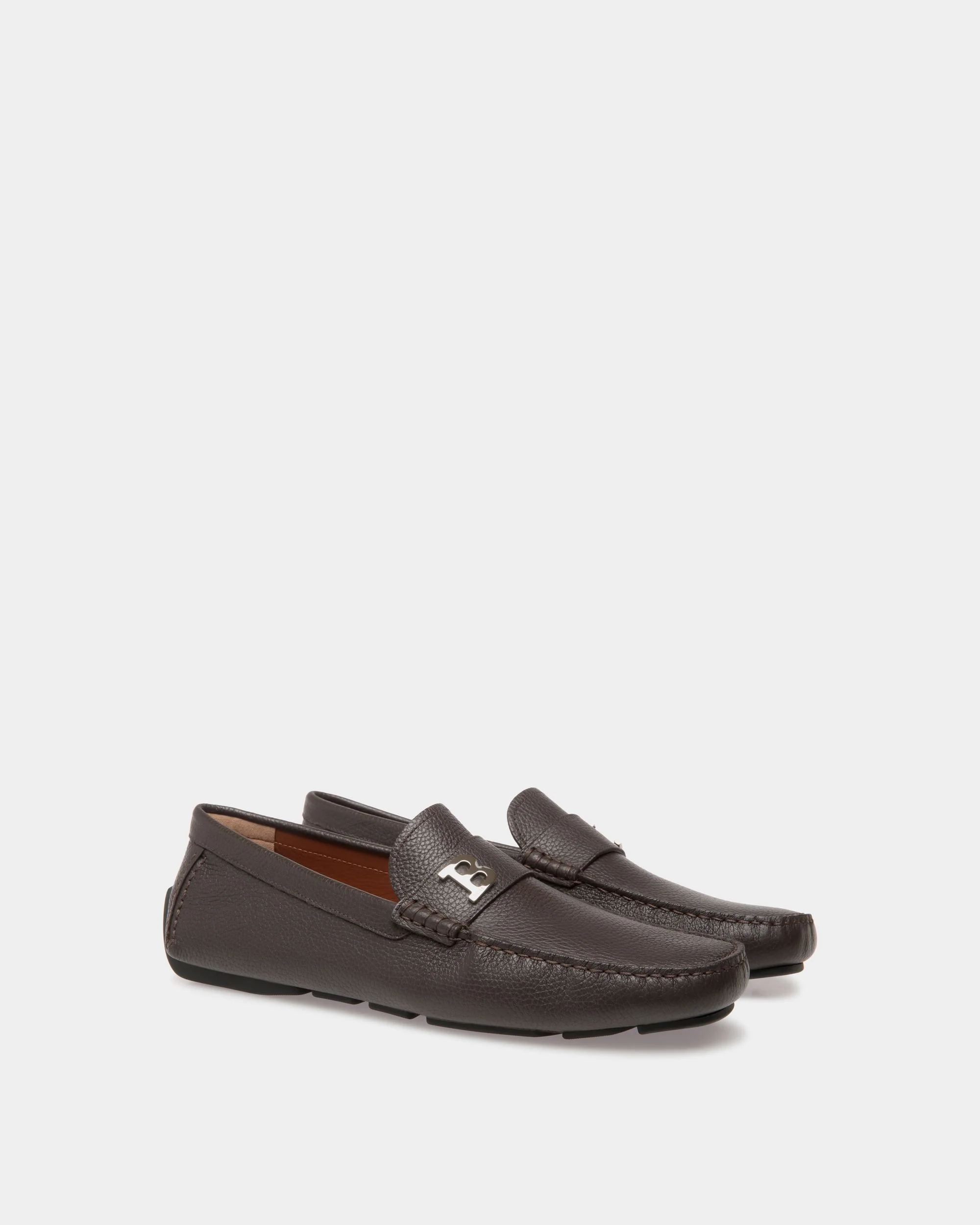 Driver in Brown Grained Leather - Image 2