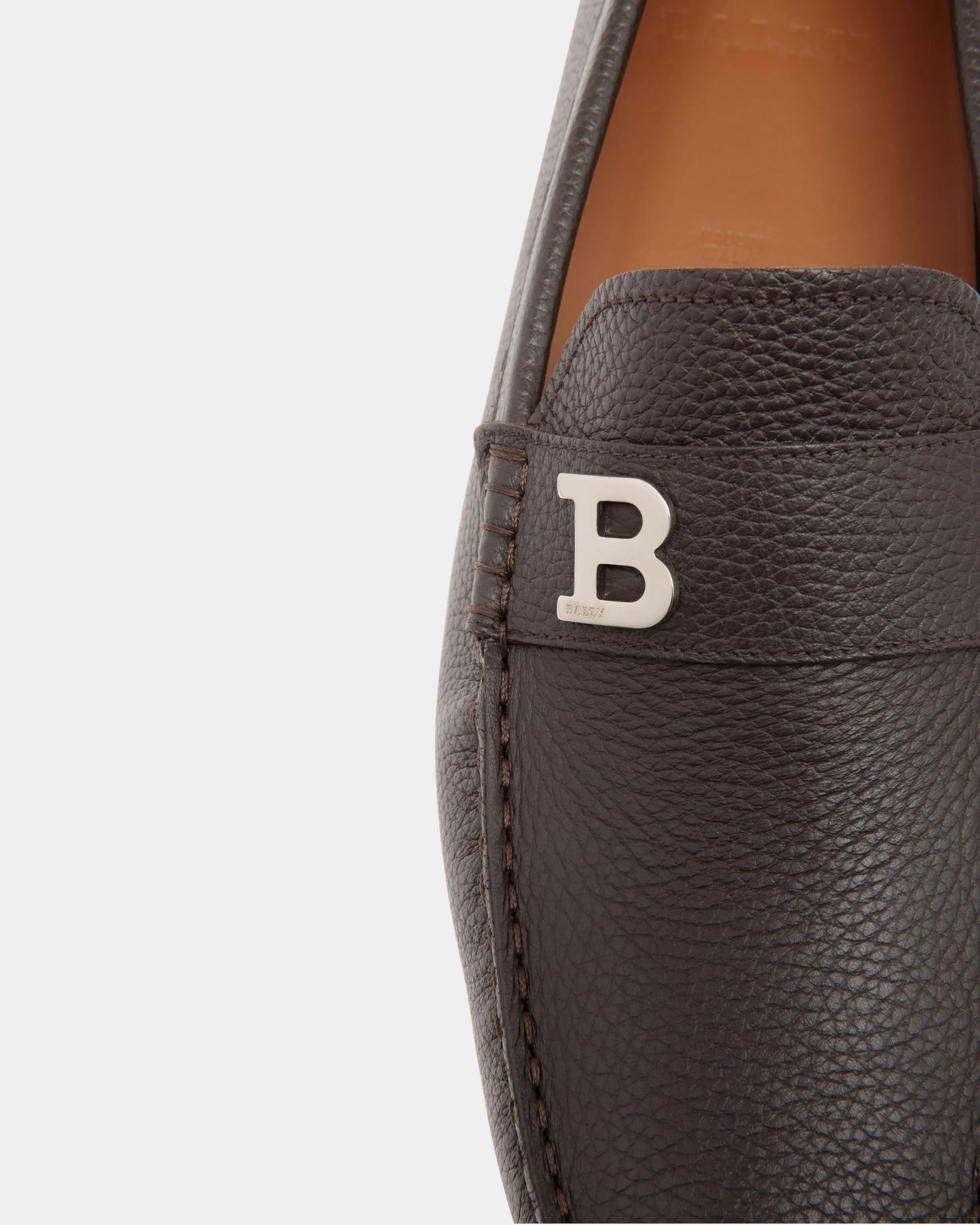 Driver in Brown Grained Leather - Image 5