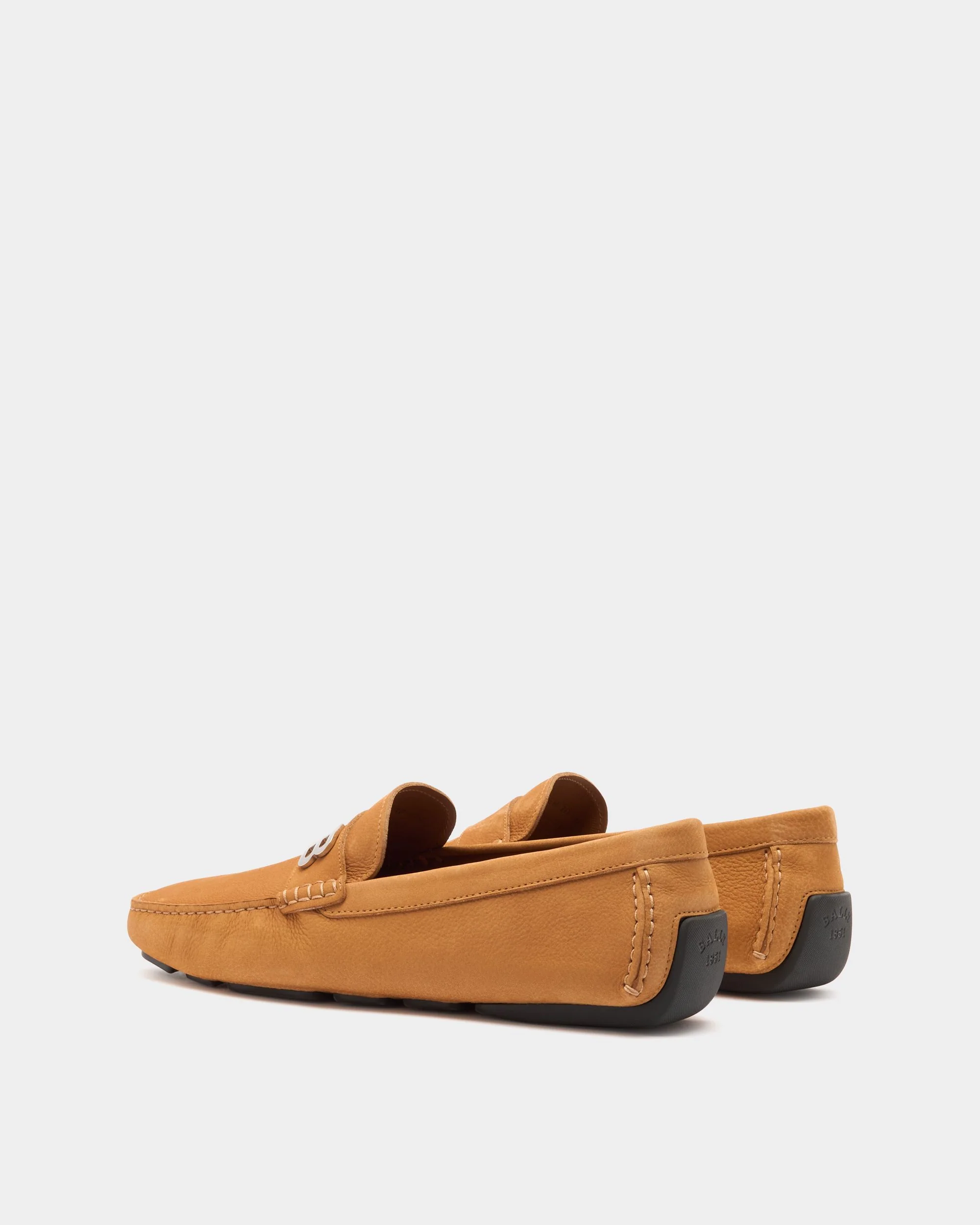 Drivers In Beige Leather - Image 4
