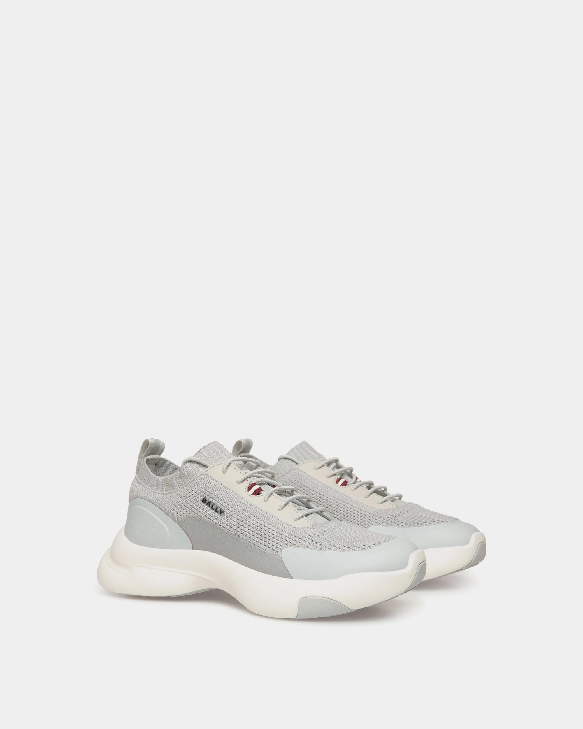 Dune Sneaker in Light Grey  Knit - Image 3