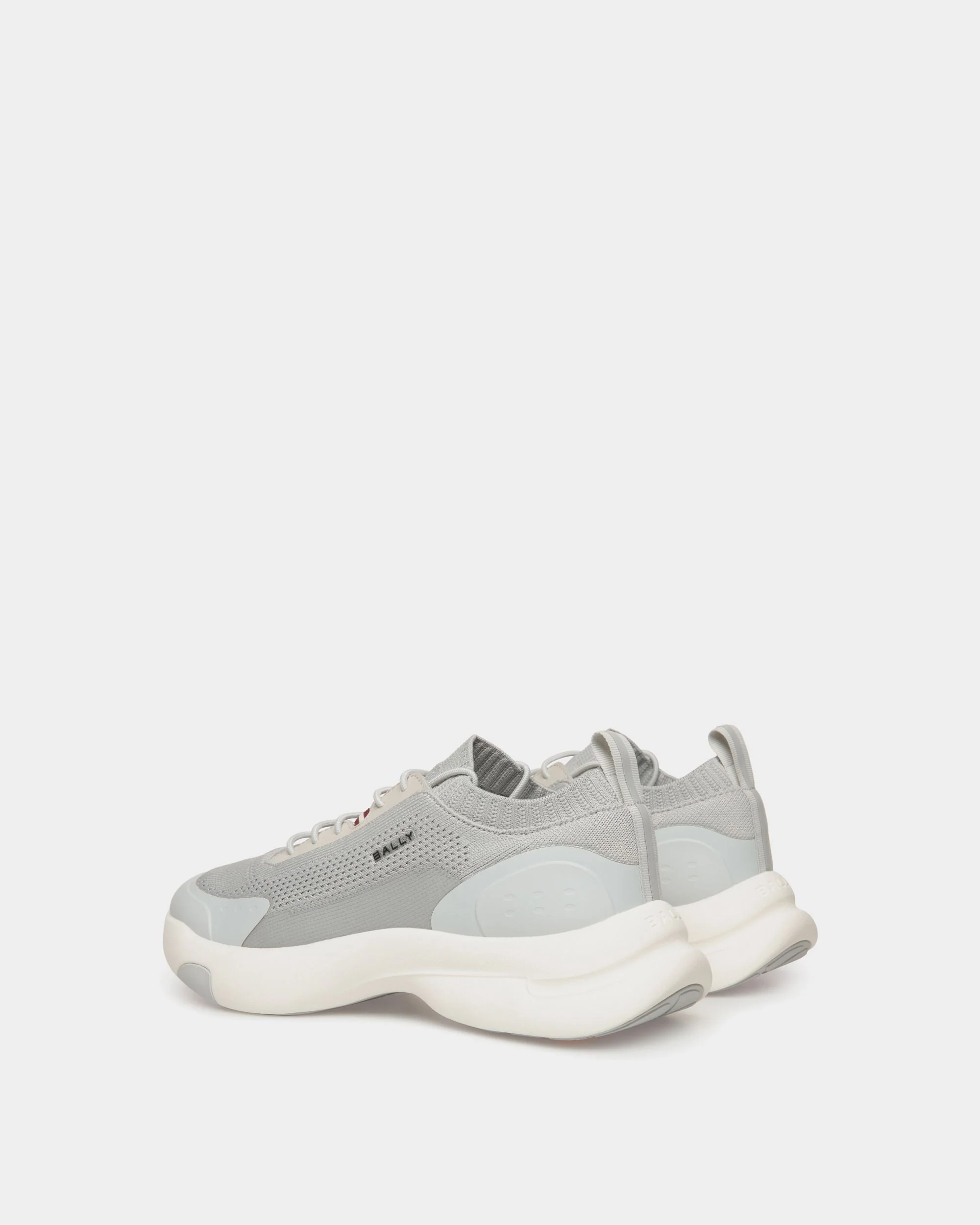 Dune Sneaker in Light Grey  Knit - Image 4
